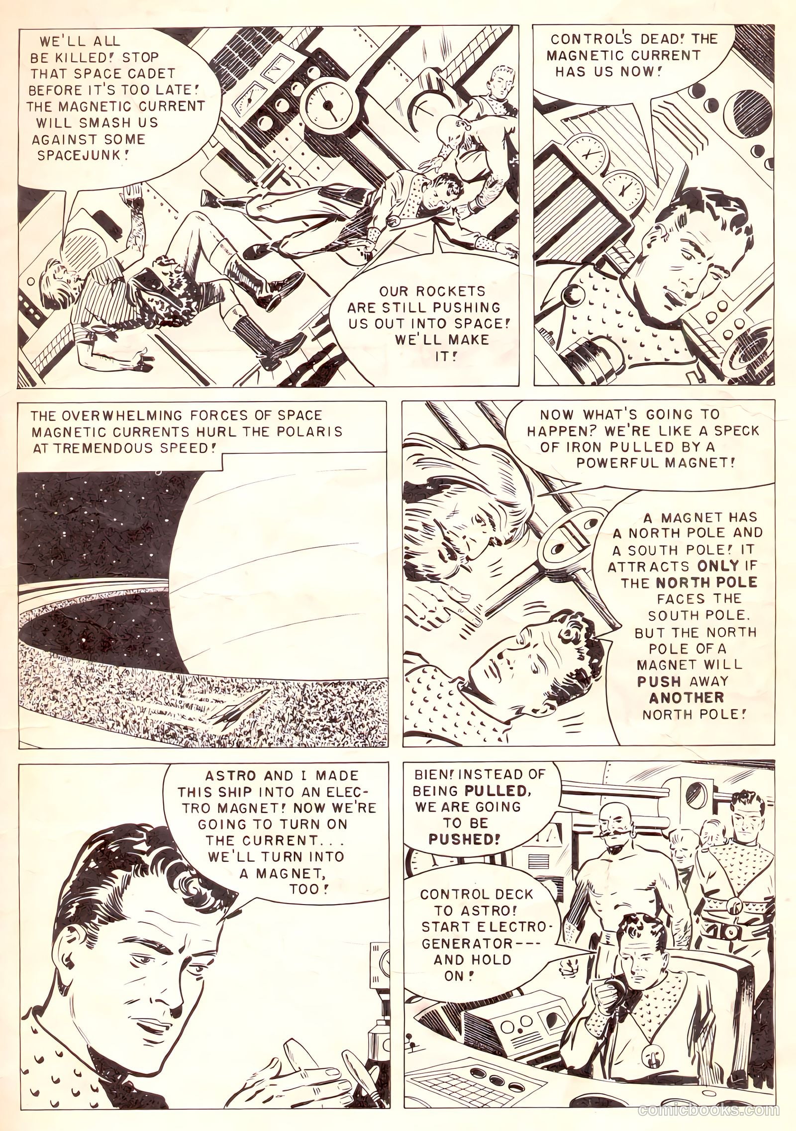 Tom Corbett Space Cadet #8 (1954) — page 35 of 36