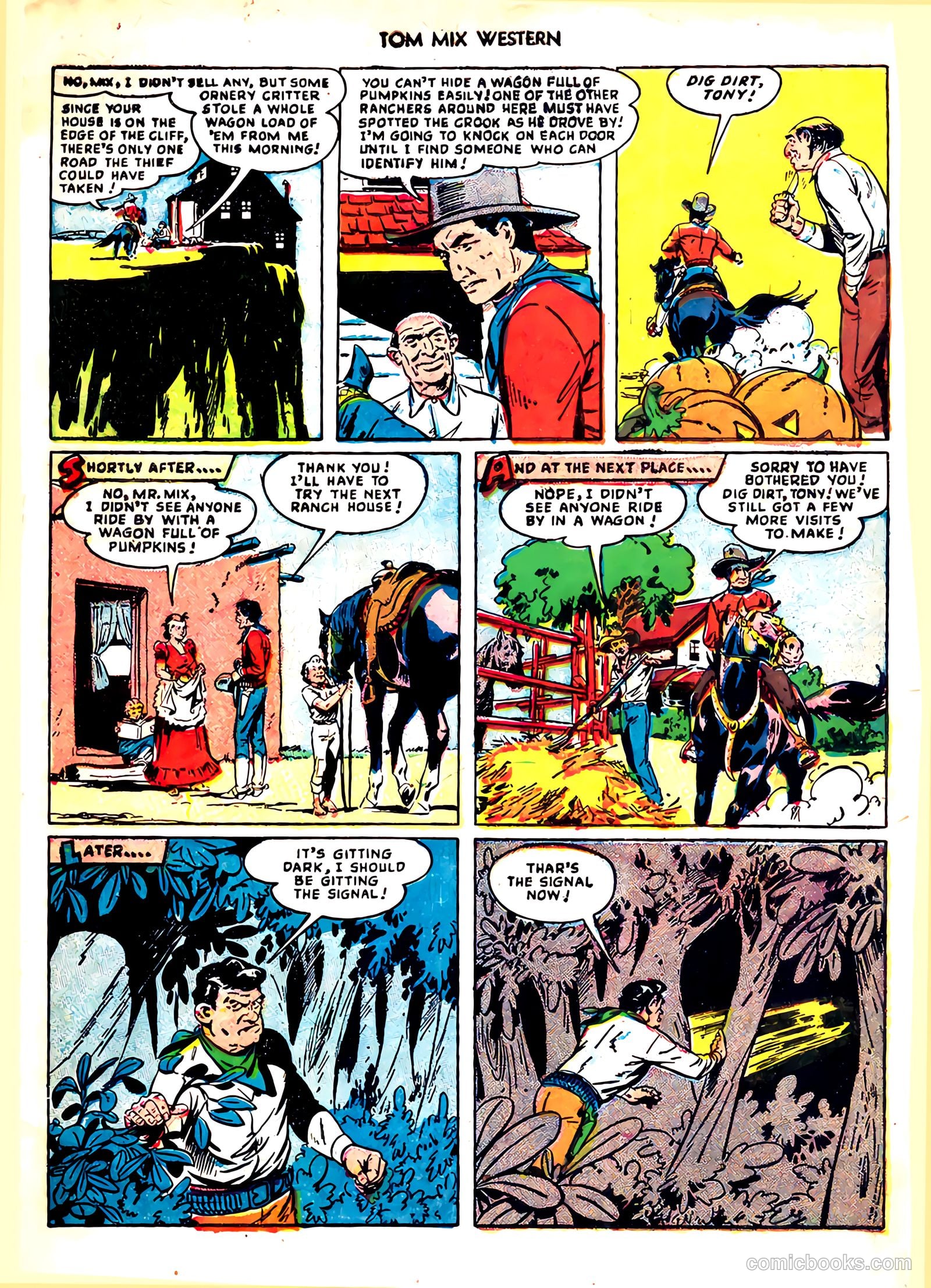 Tom Mix Western #21 (1949) — page 5 of 49