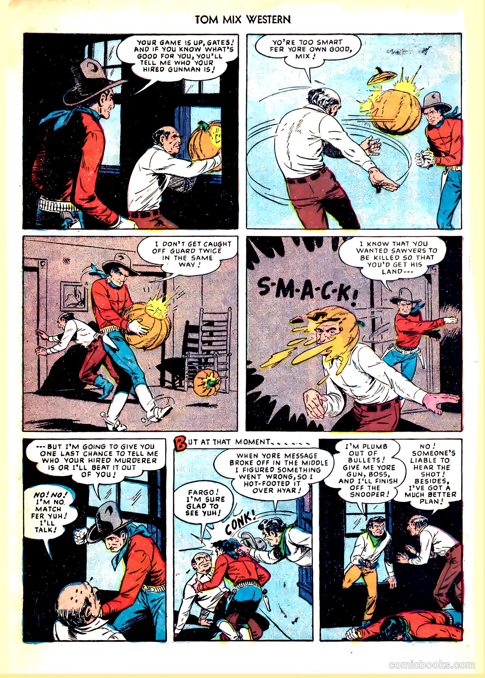 Tom Mix Western #21 (1949) — page 7 of 49