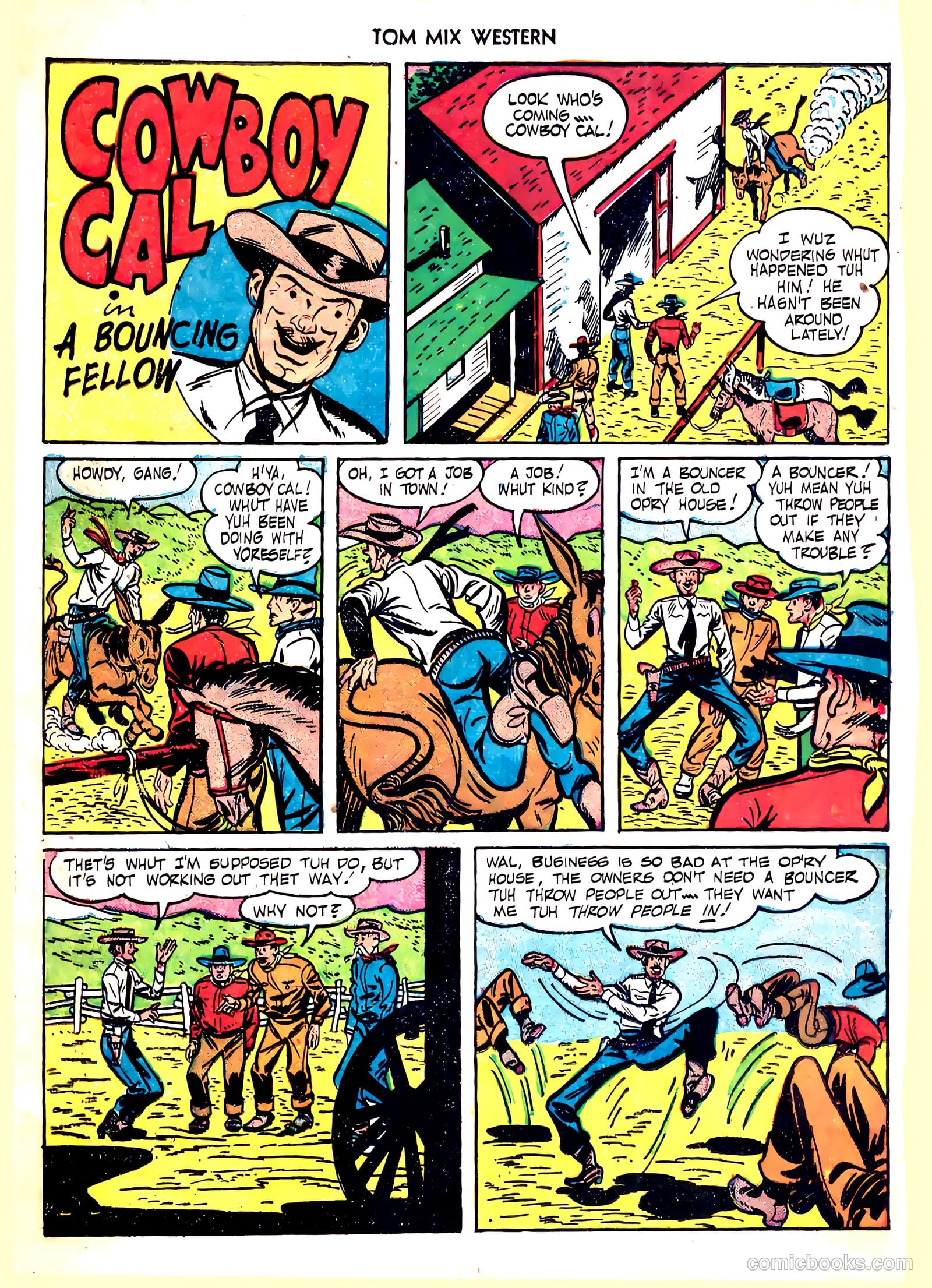 Tom Mix Western #21 (1949) — page 11 of 49