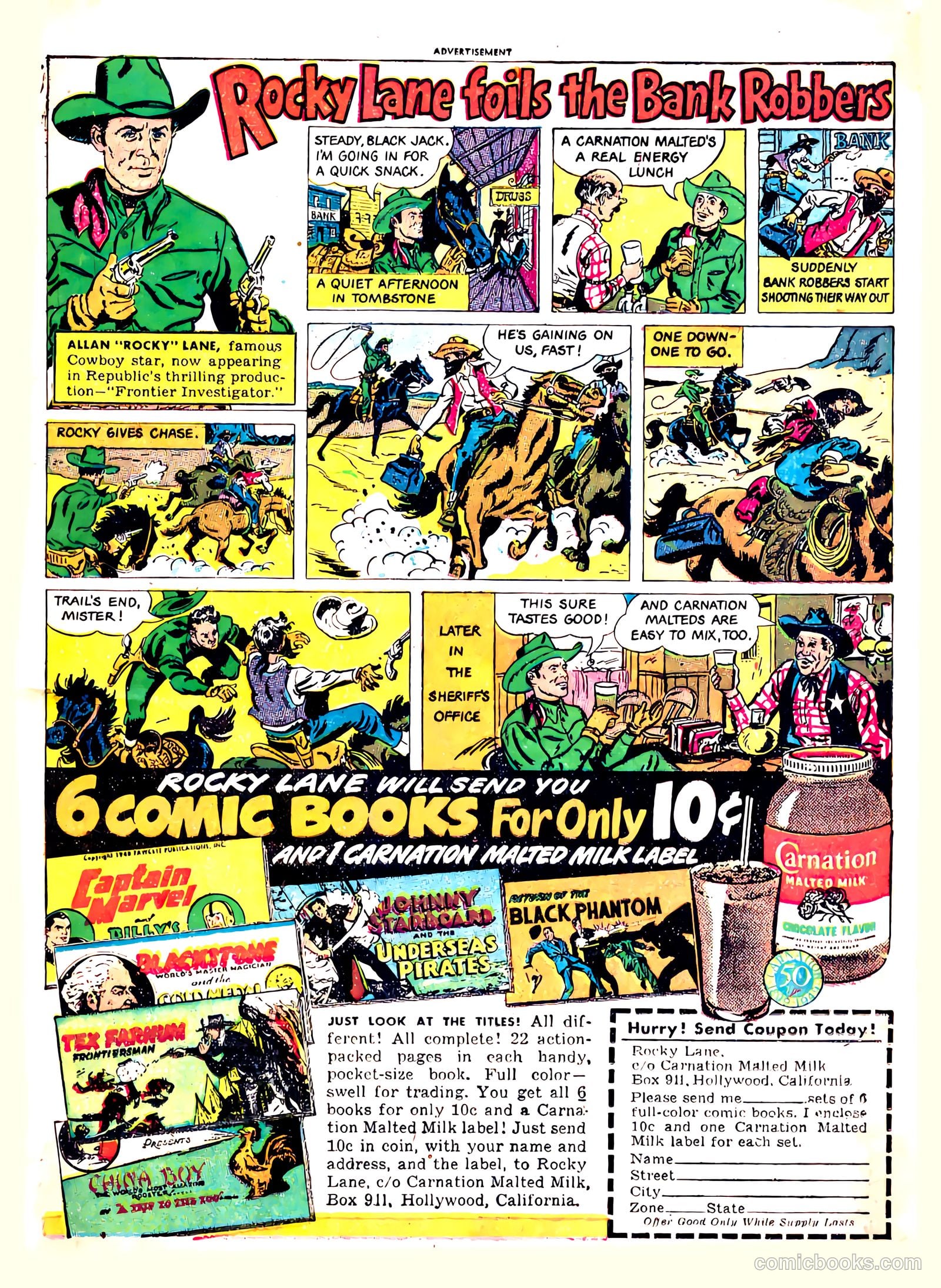 Tom Mix Western #21 (1949) — page 12 of 49