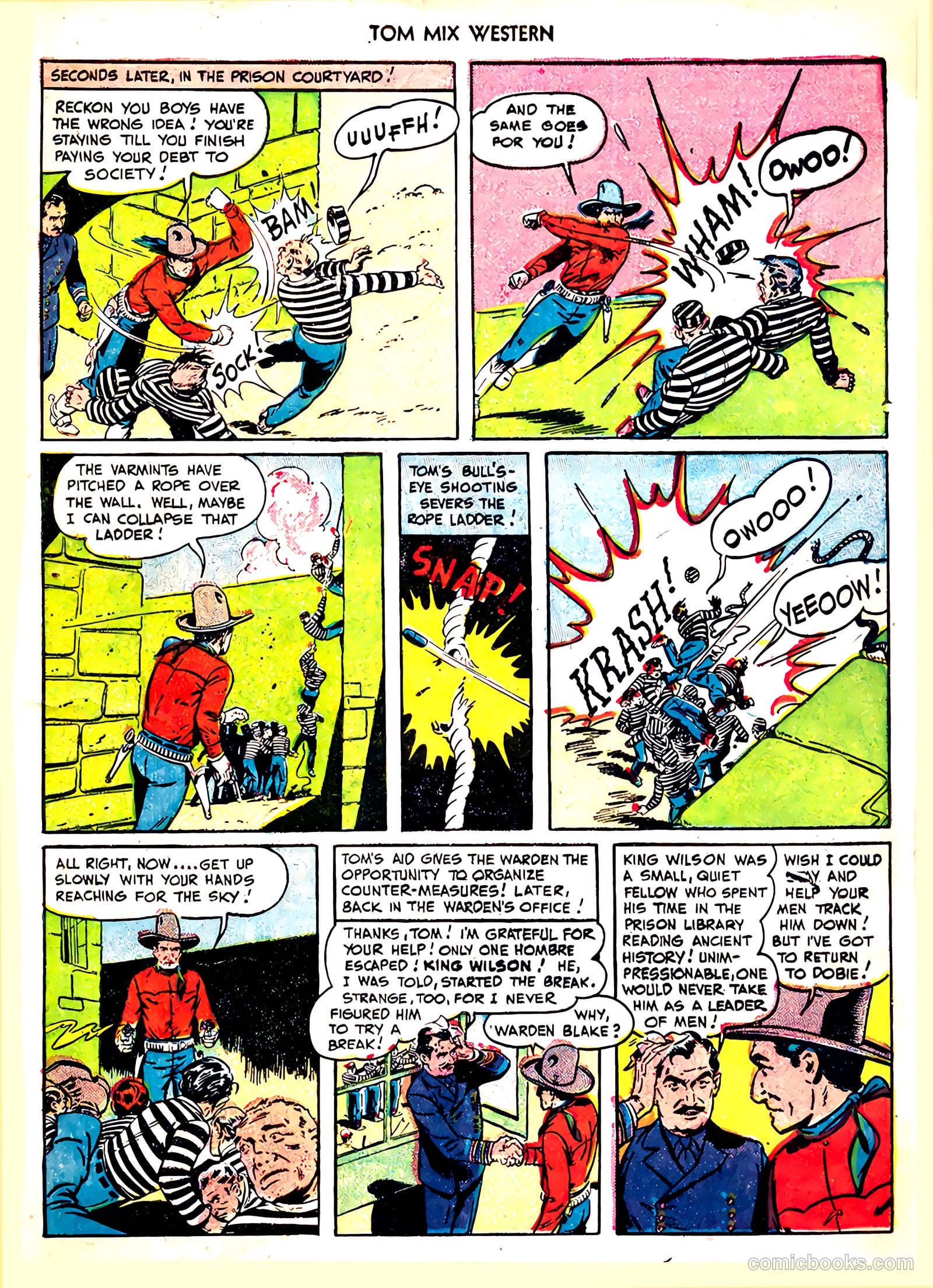 Tom Mix Western #21 (1949) — page 14 of 49