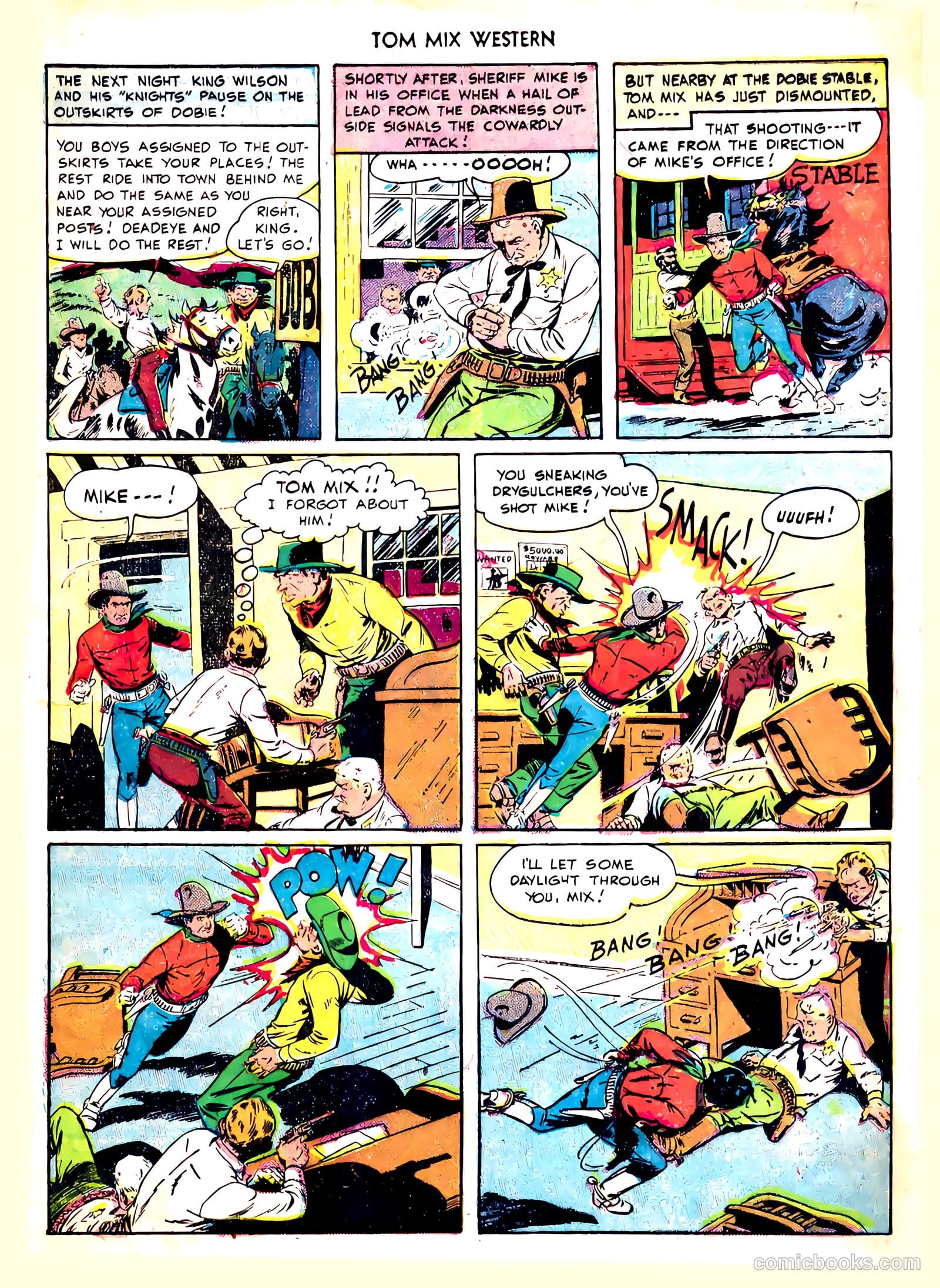 Tom Mix Western #21 (1949) — page 16 of 49