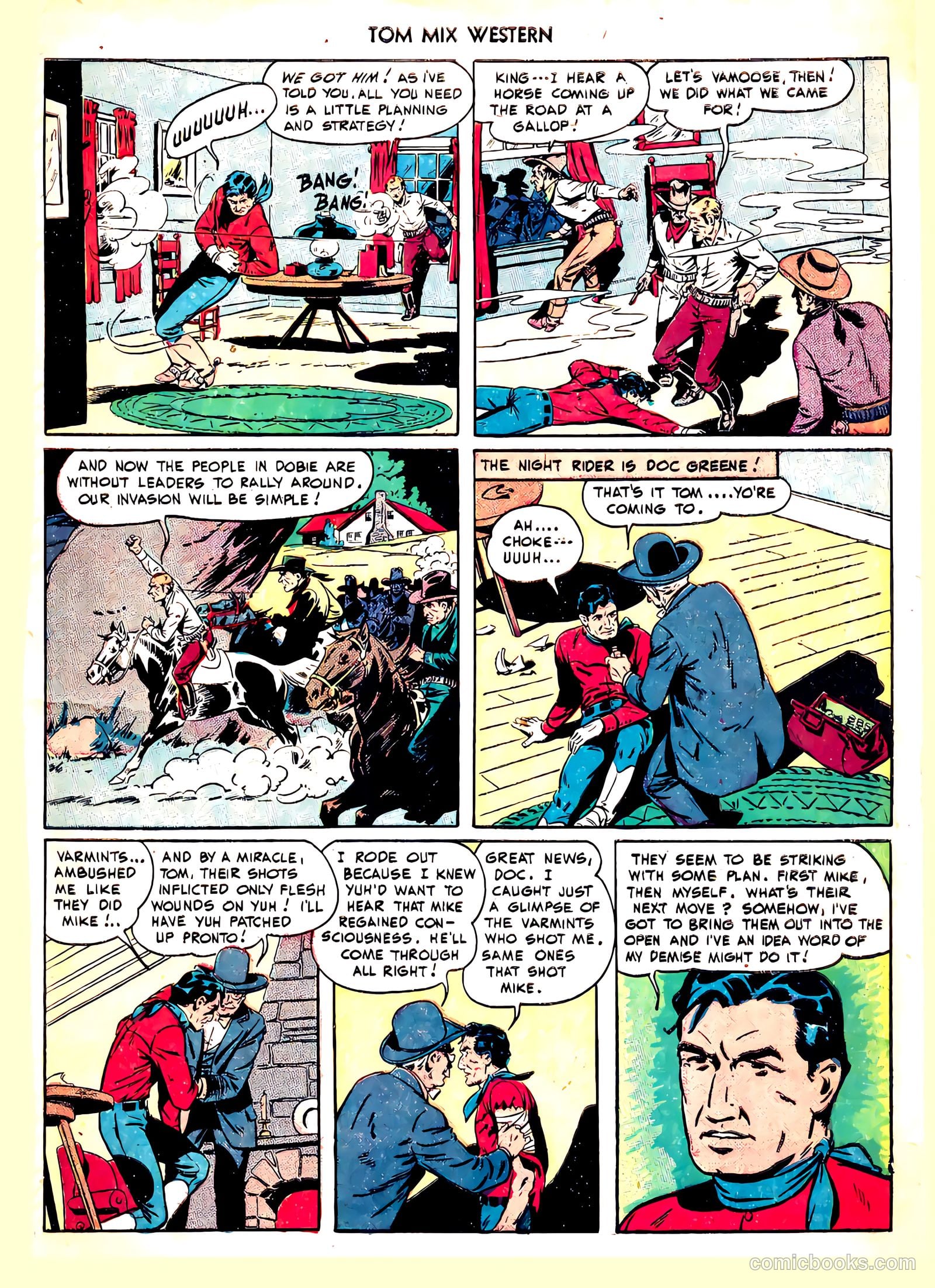Tom Mix Western #21 (1949) — page 18 of 49
