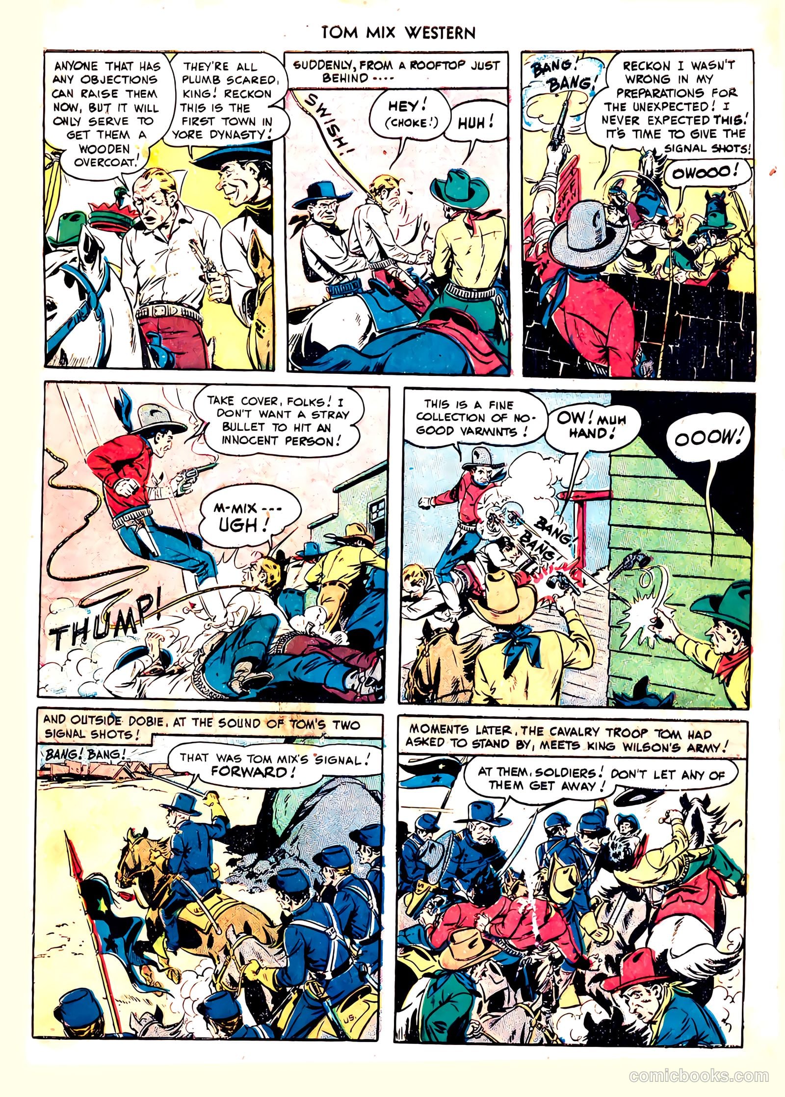 Tom Mix Western #21 (1949) — page 20 of 49