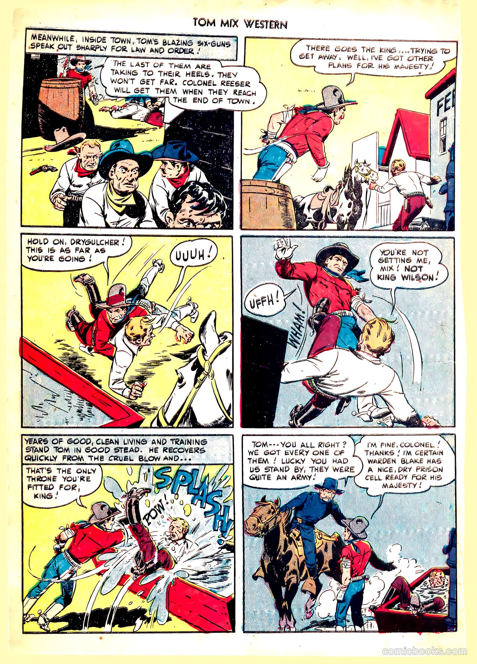 Tom Mix Western #21 (1949) — page 21 of 49