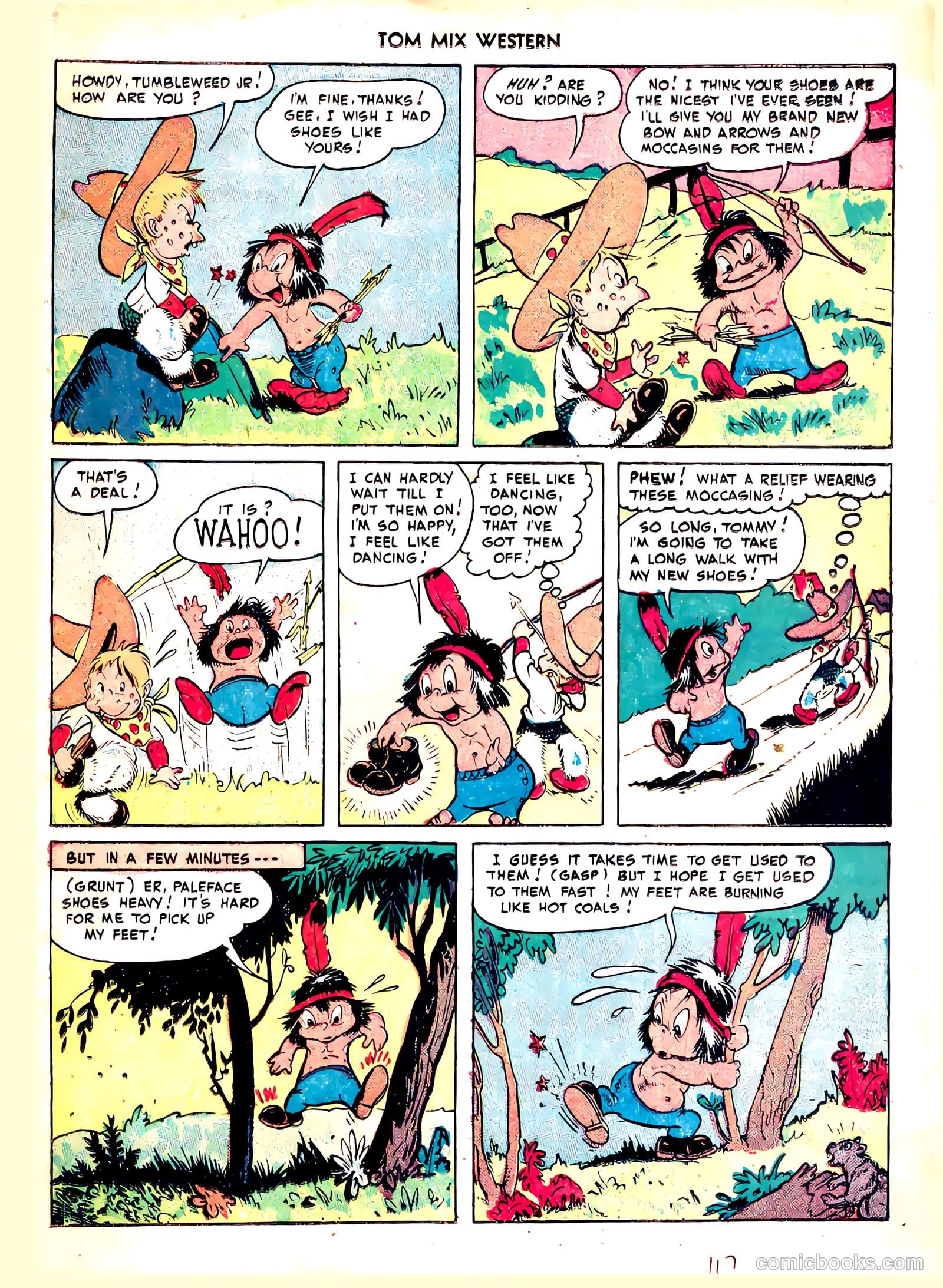 Tom Mix Western #21 (1949) — page 26 of 49