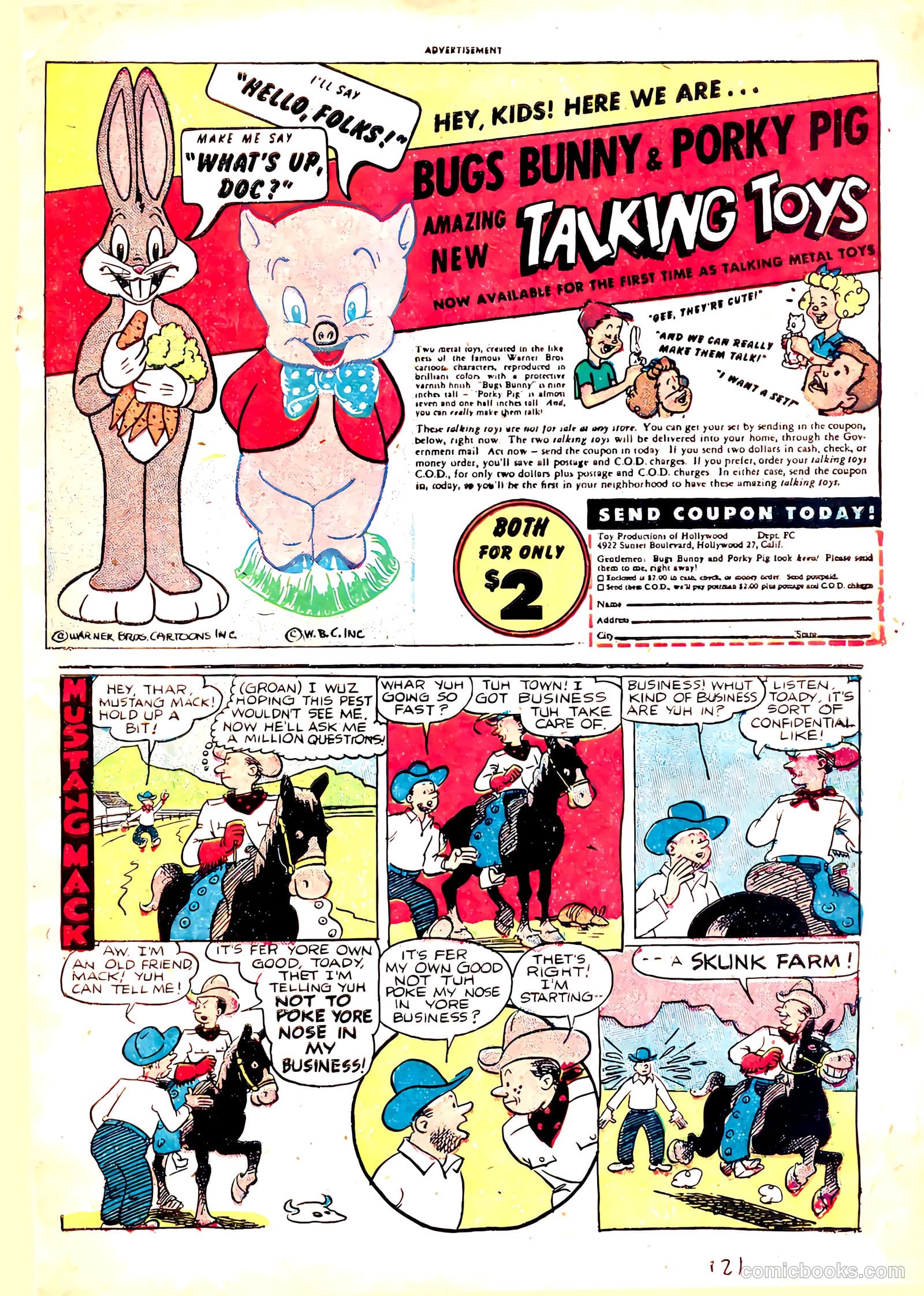 Tom Mix Western #21 (1949) — page 30 of 49