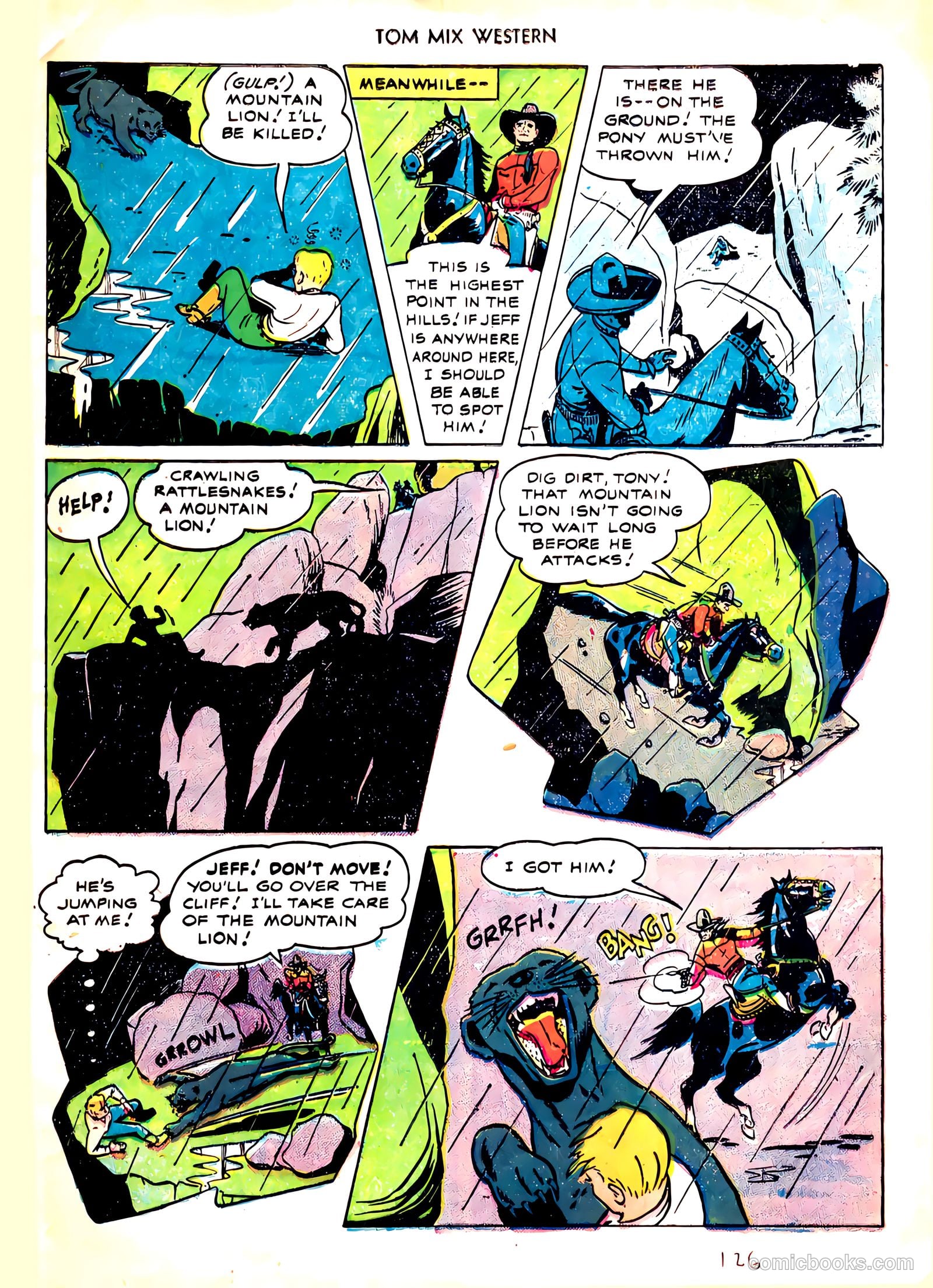 Tom Mix Western #21 (1949) — page 36 of 49