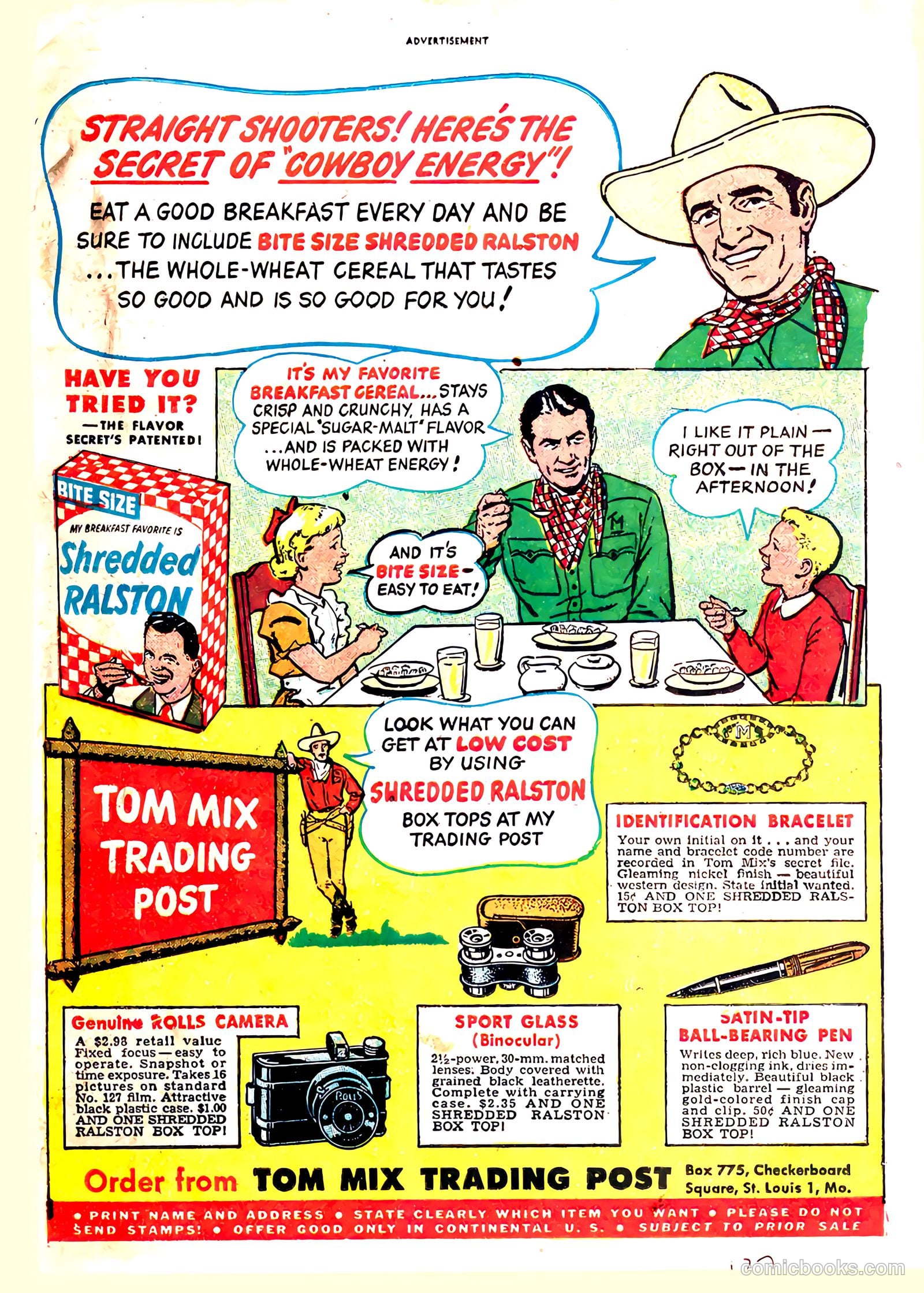 Tom Mix Western #21 (1949) — page 38 of 49