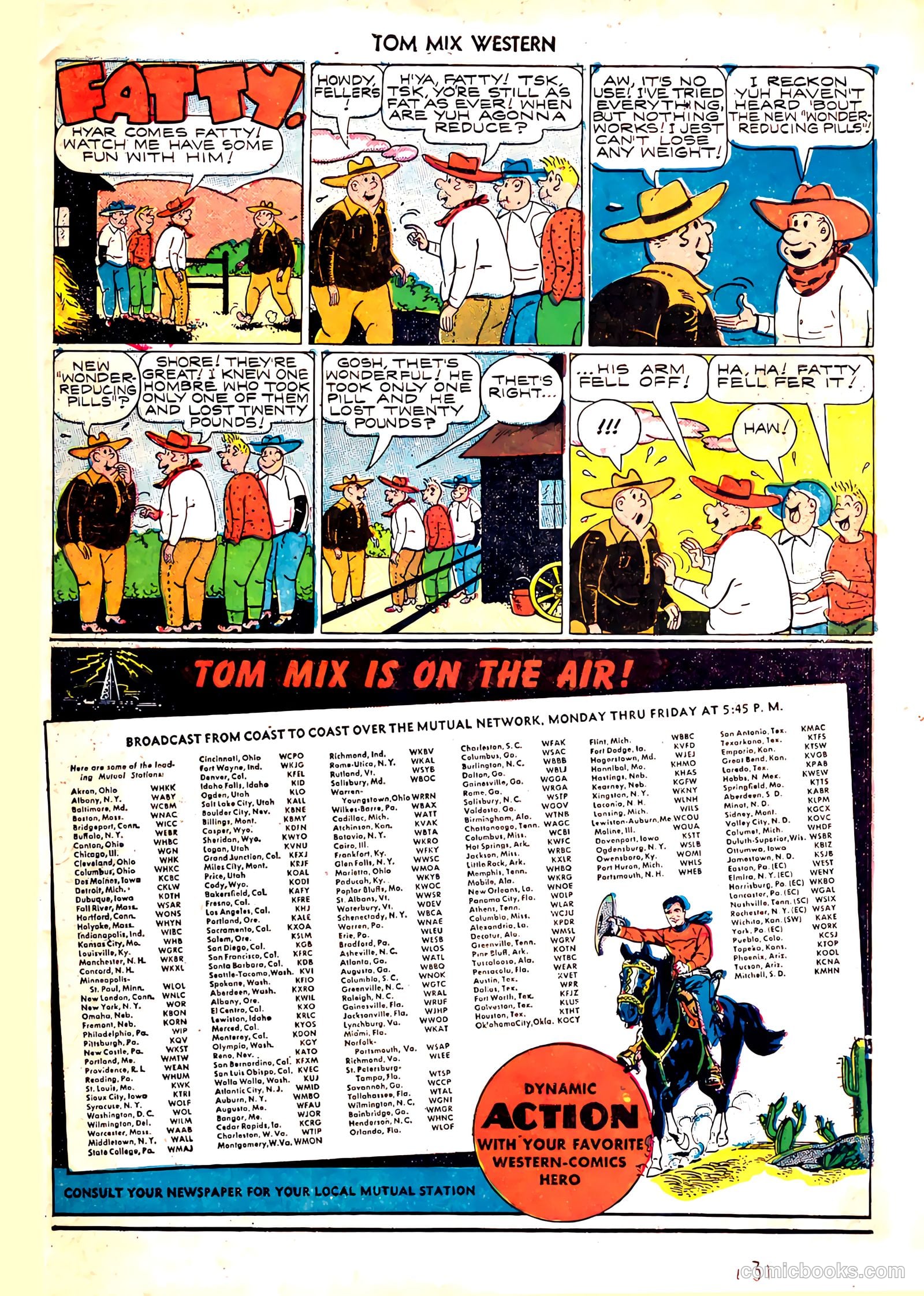 Tom Mix Western #21 (1949) — page 42 of 49