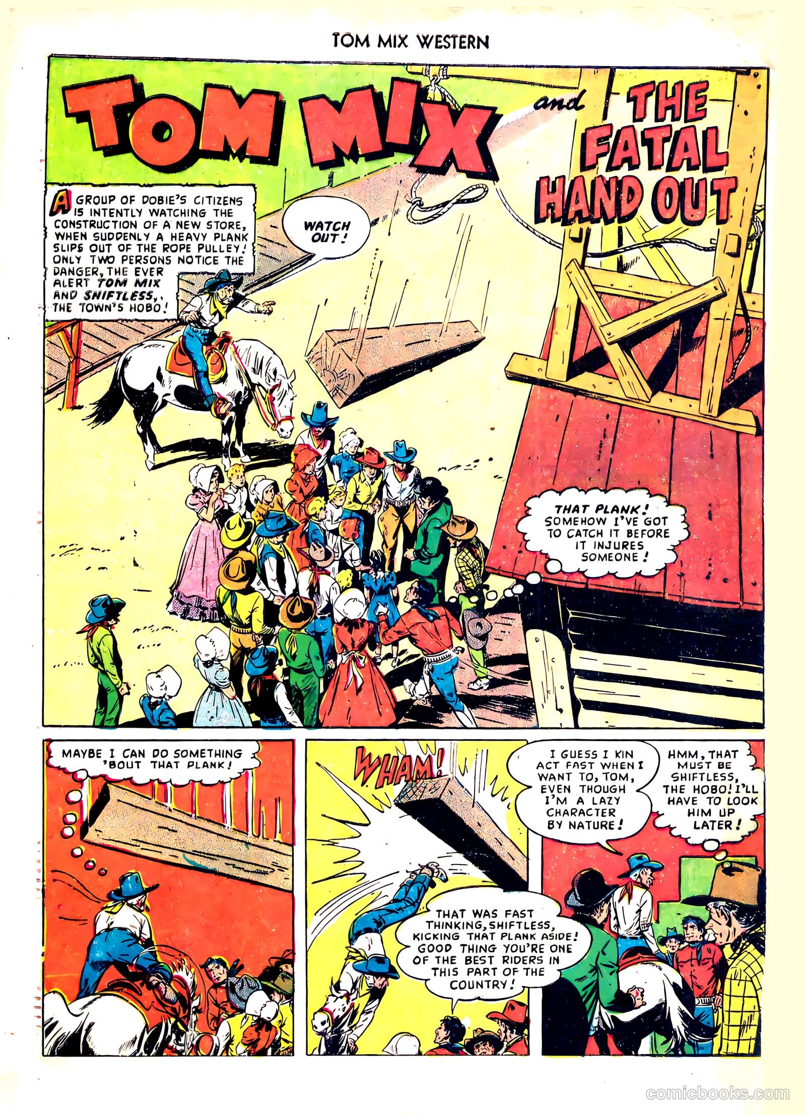 Tom Mix Western #21 (1949) — page 43 of 49