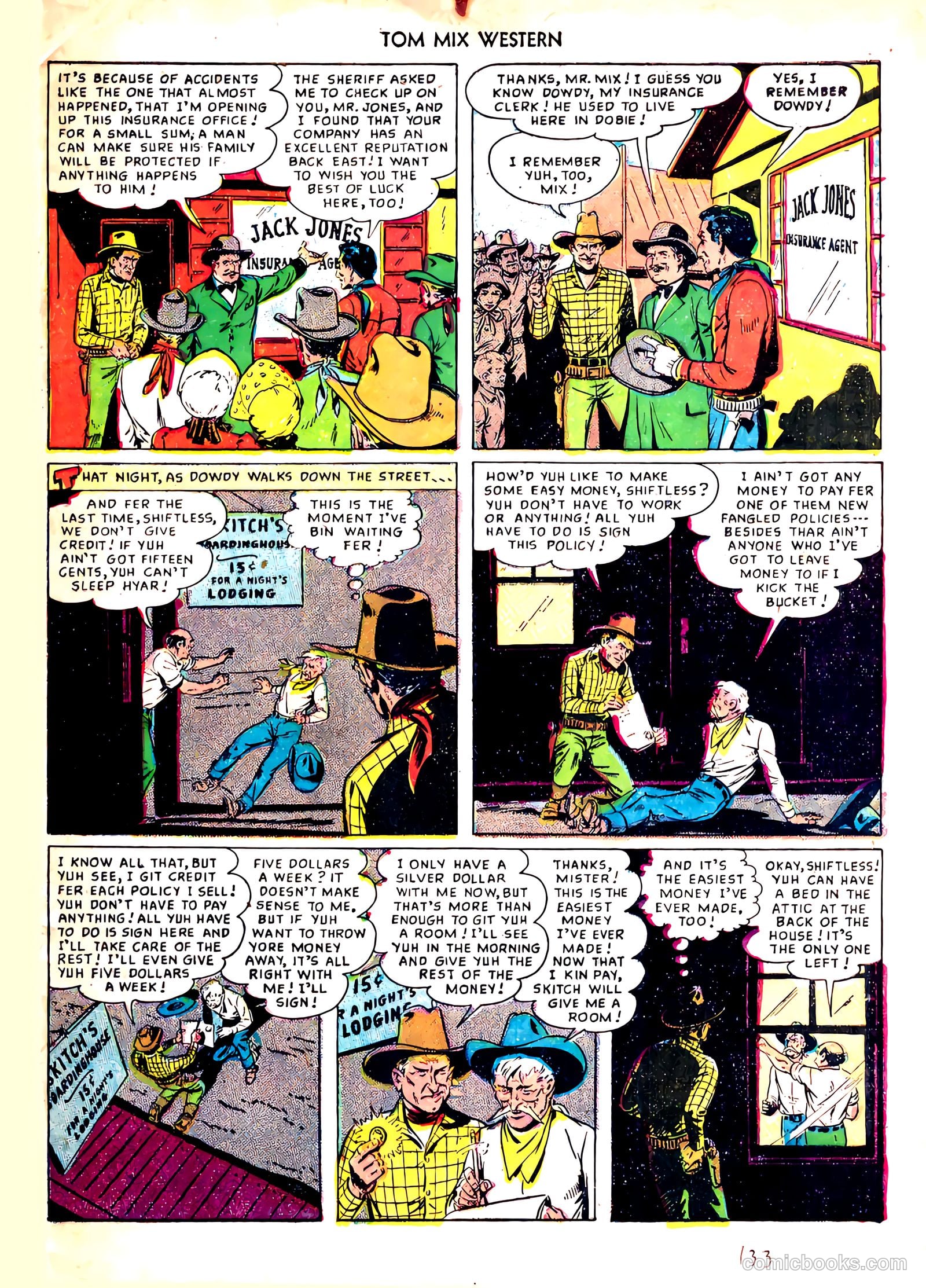 Tom Mix Western #21 (1949) — page 44 of 49