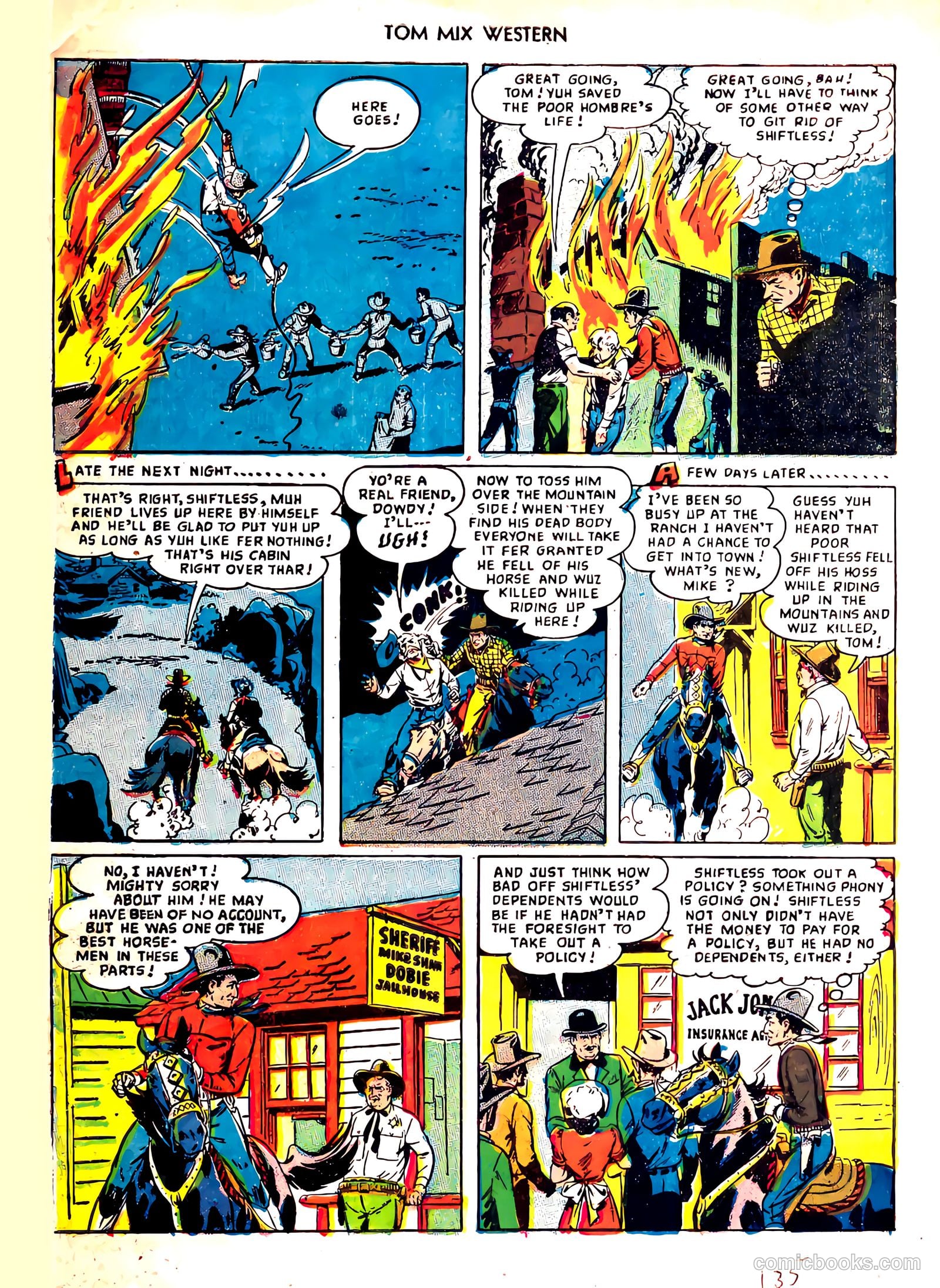 Tom Mix Western #21 (1949) — page 46 of 49