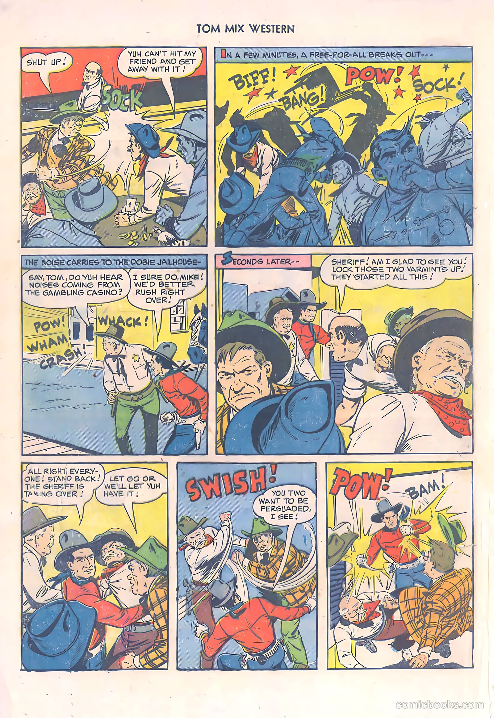 Tom Mix Western #28 (1950) — page 3 of 41