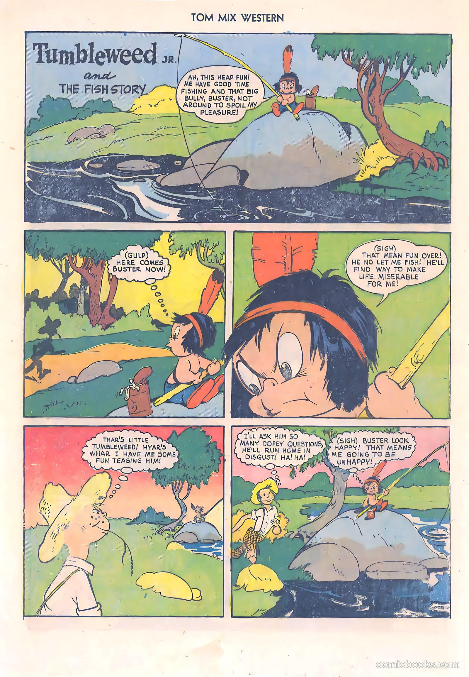 Tom Mix Western #28 (1950) — page 11 of 41