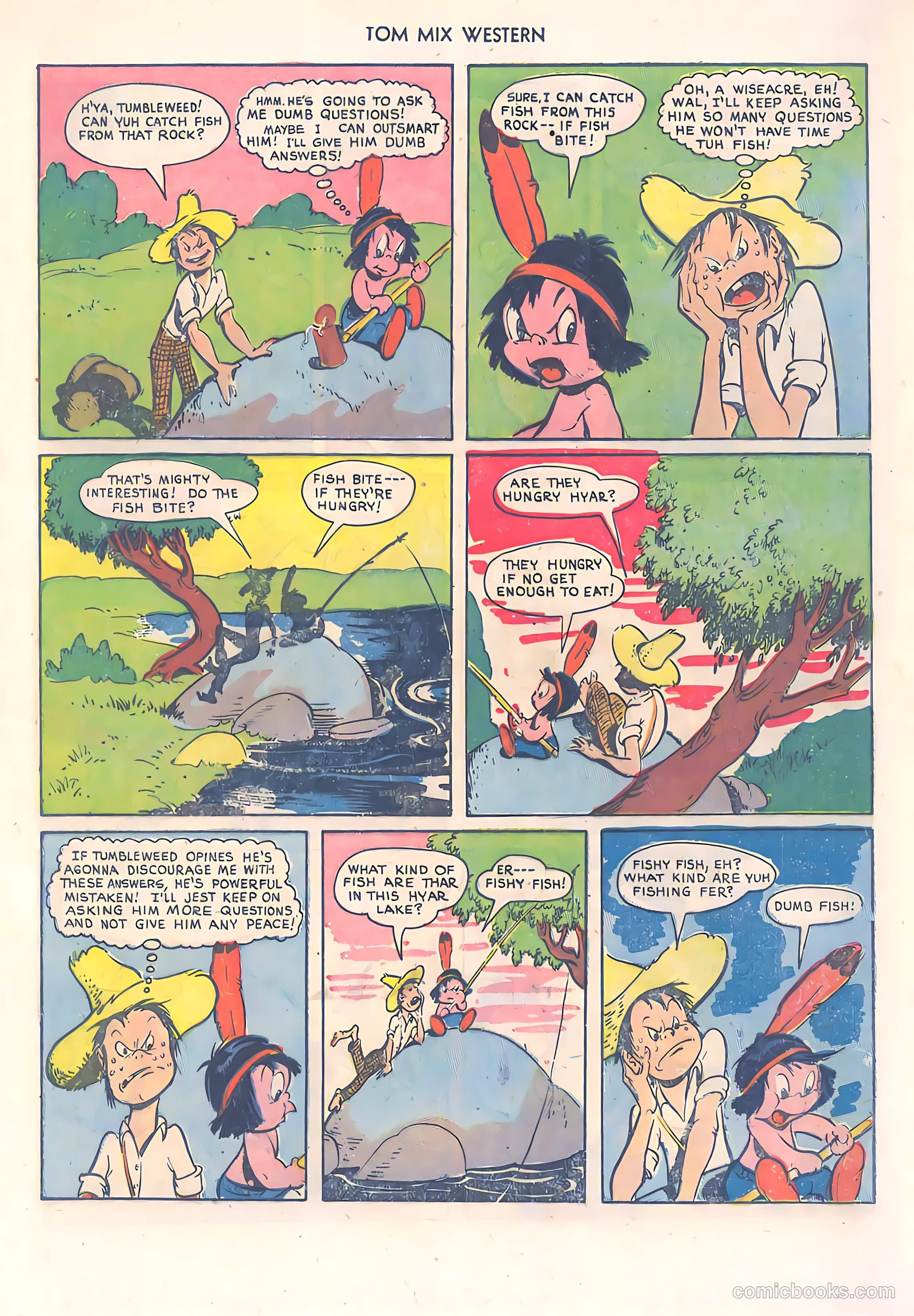 Tom Mix Western #28 (1950) — page 12 of 41