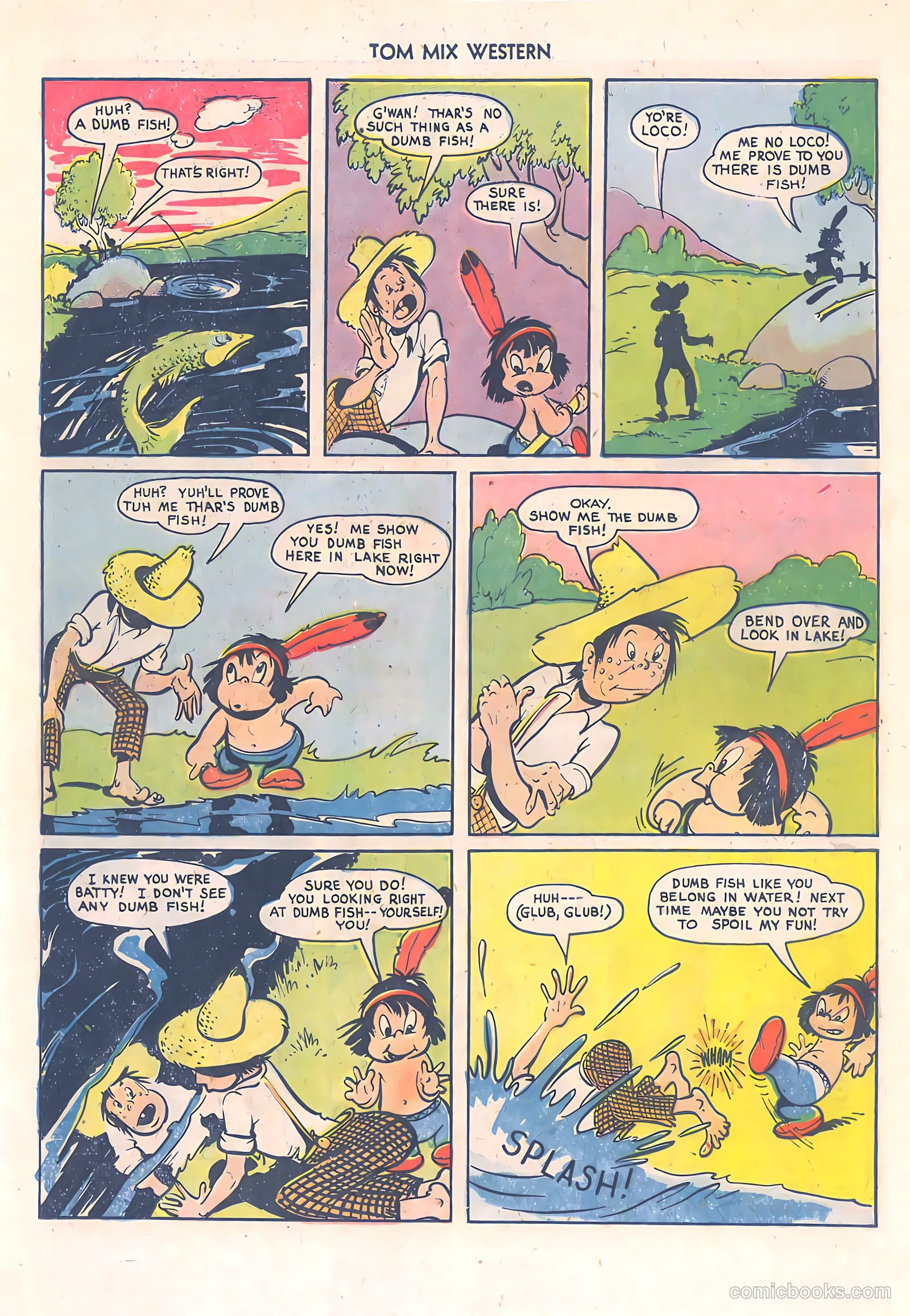 Tom Mix Western #28 (1950) — page 13 of 41