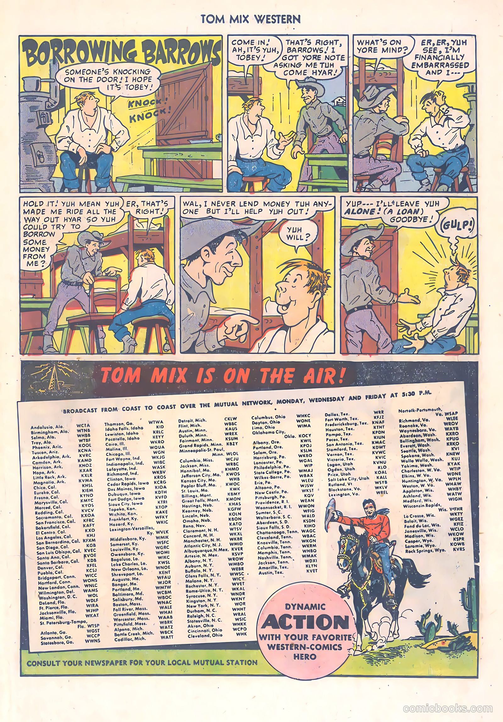 Tom Mix Western #28 (1950) — page 14 of 41