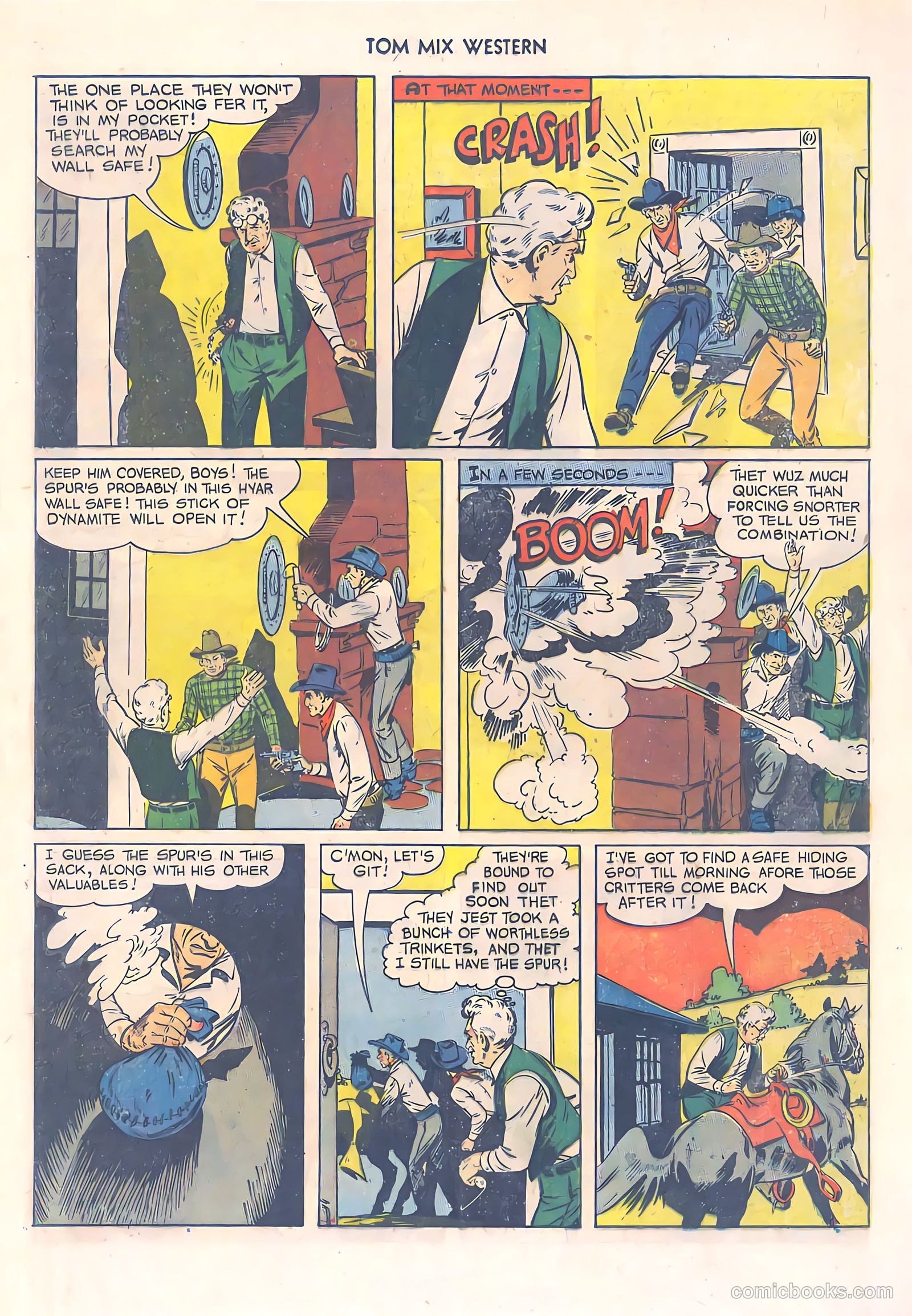 Tom Mix Western #28 (1950) — page 16 of 41
