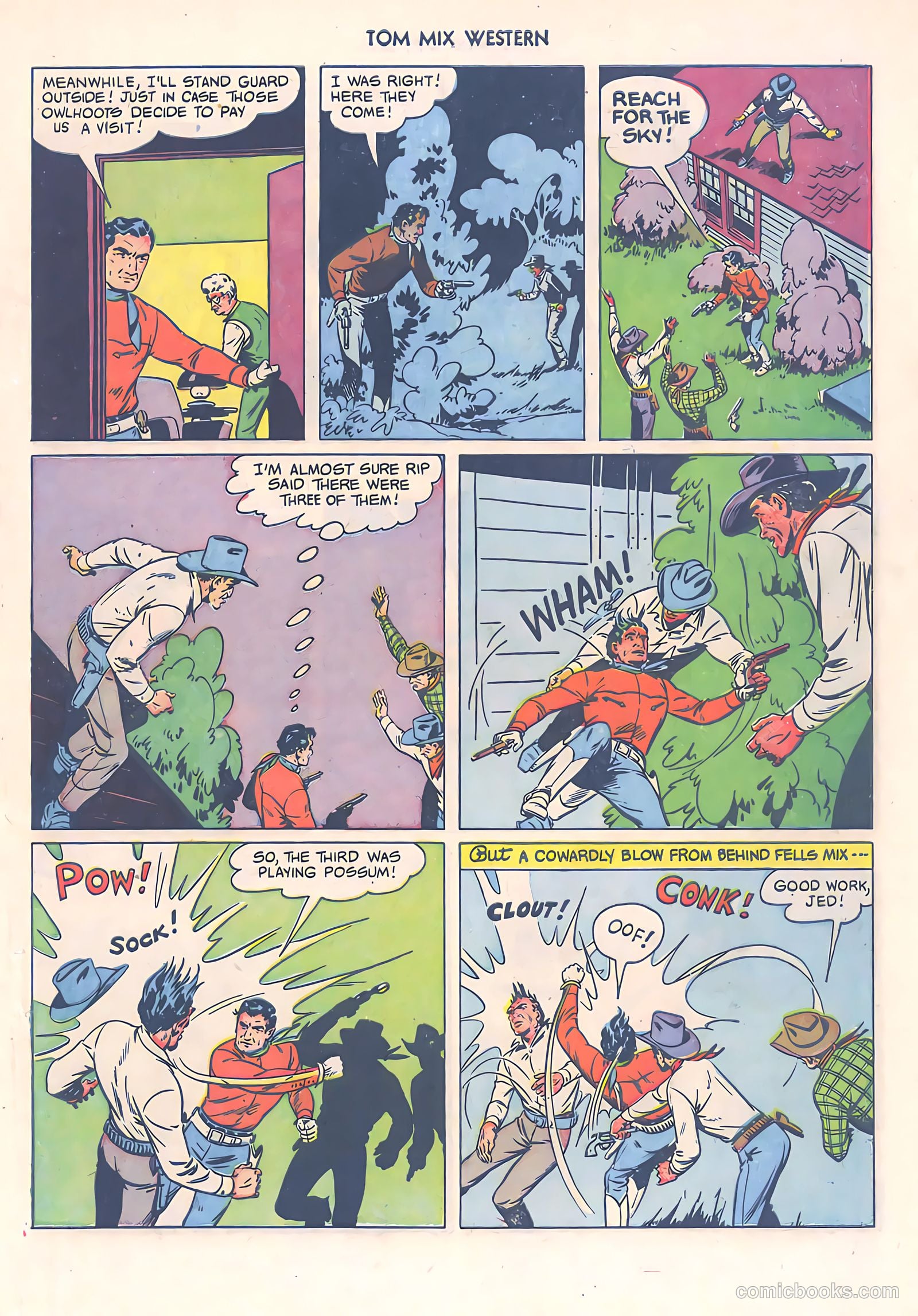 Tom Mix Western #28 (1950) — page 18 of 41