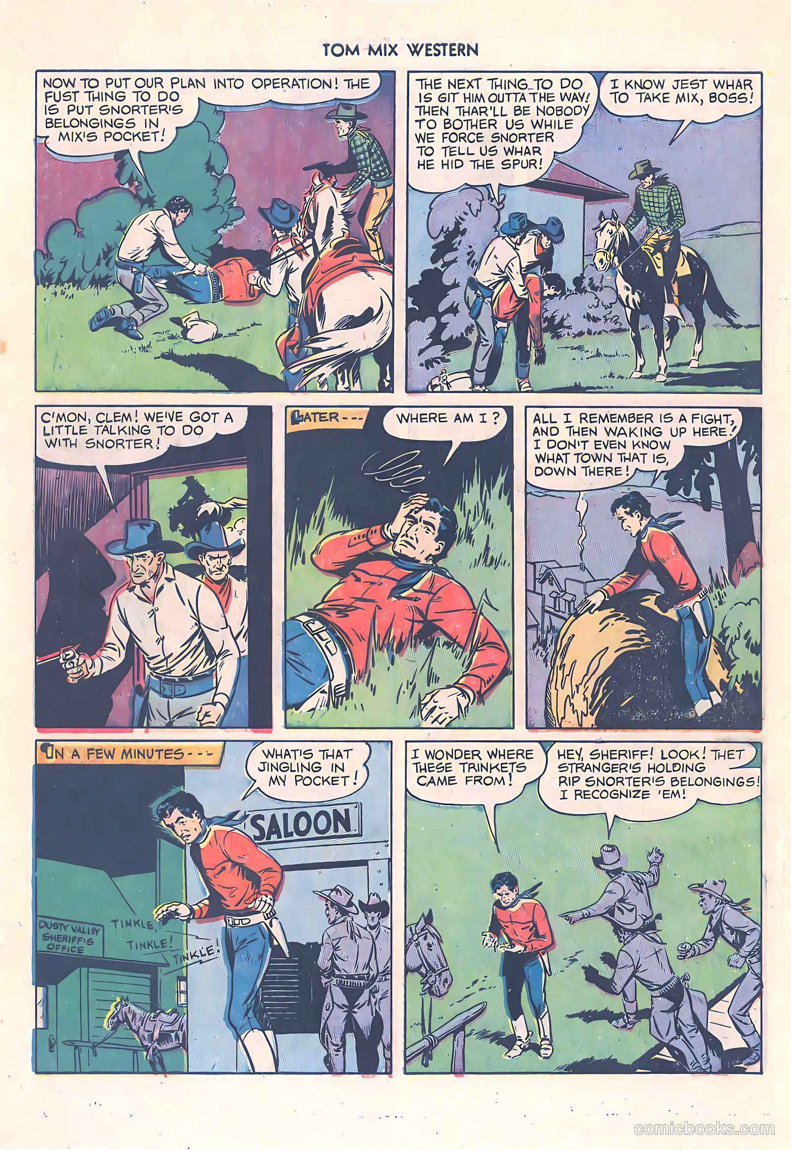 Tom Mix Western #28 (1950) — page 19 of 41