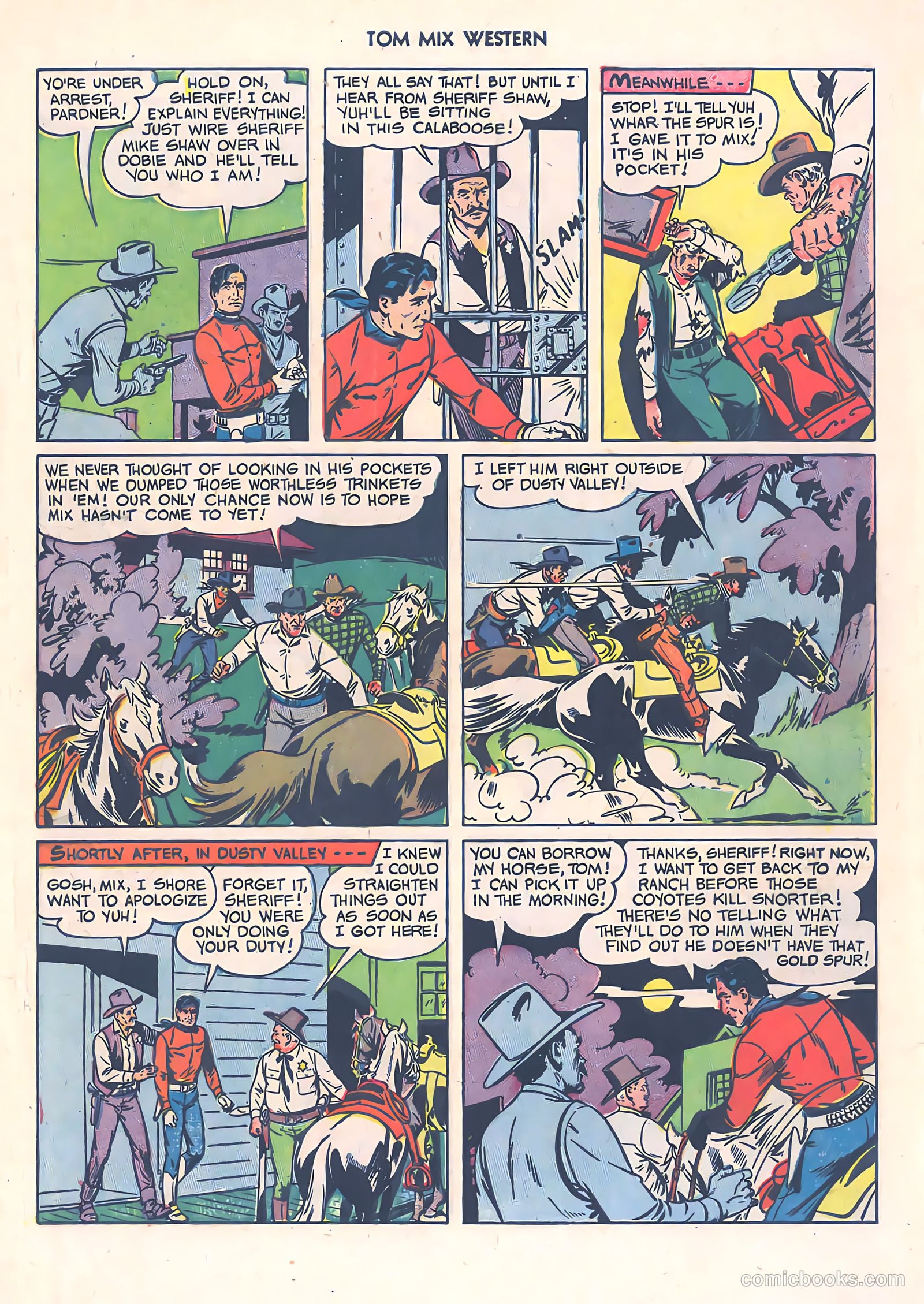 Tom Mix Western #28 (1950) — page 20 of 41