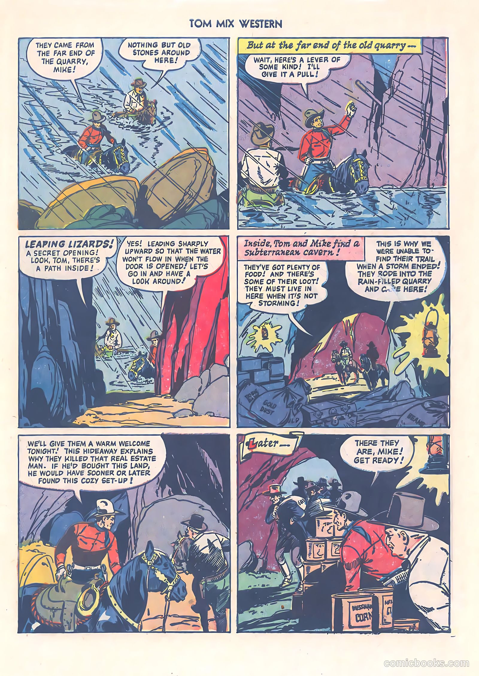 Tom Mix Western #28 (1950) — page 22 of 41