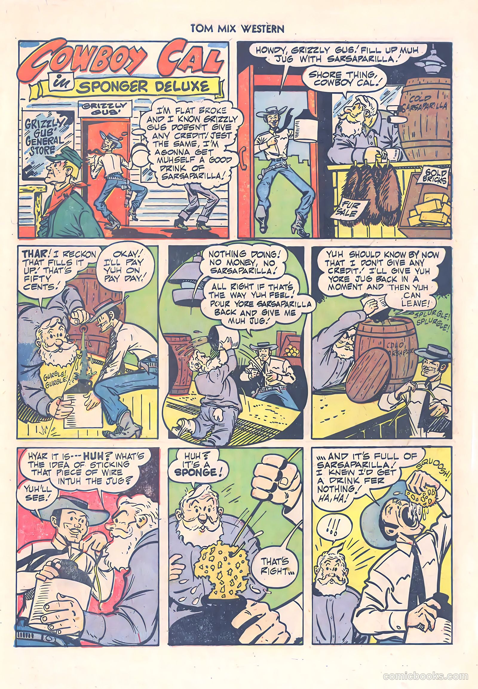 Tom Mix Western #28 (1950) — page 24 of 41