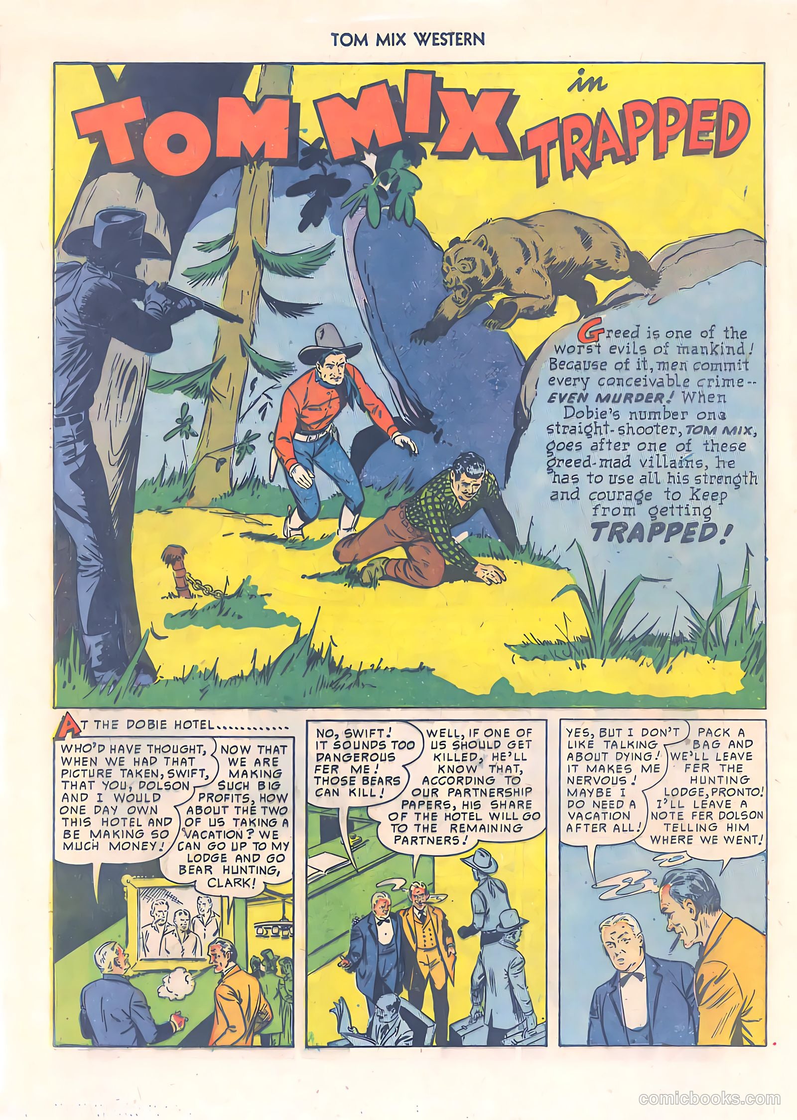 Tom Mix Western #28 (1950) — page 27 of 41