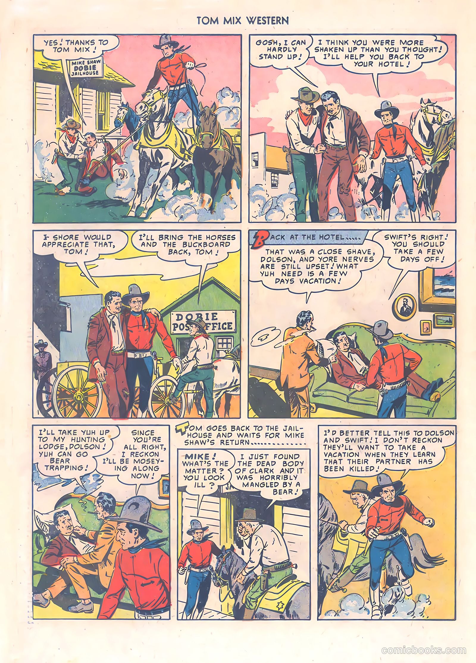Tom Mix Western #28 (1950) — page 29 of 41
