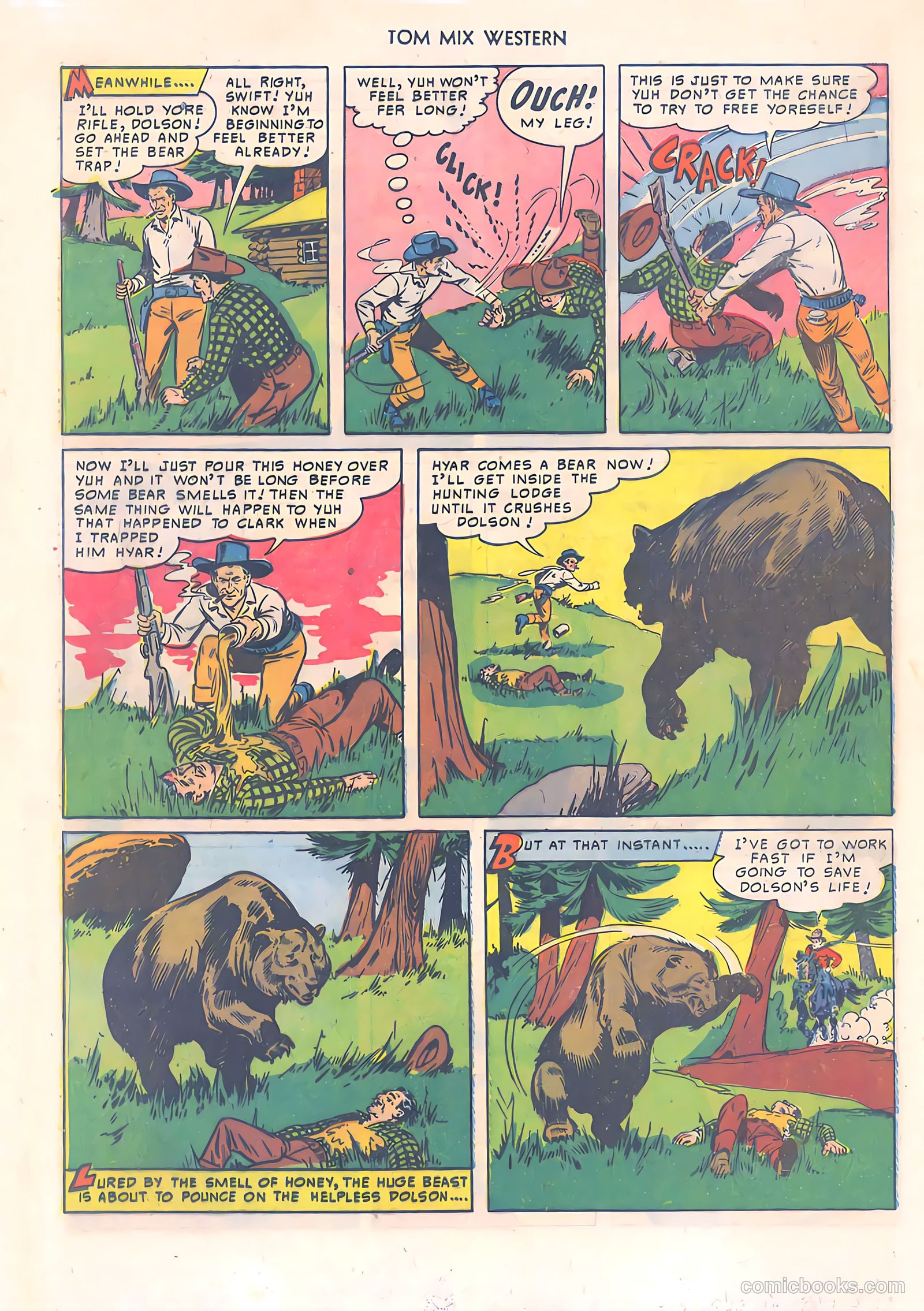 Tom Mix Western #28 (1950) — page 31 of 41
