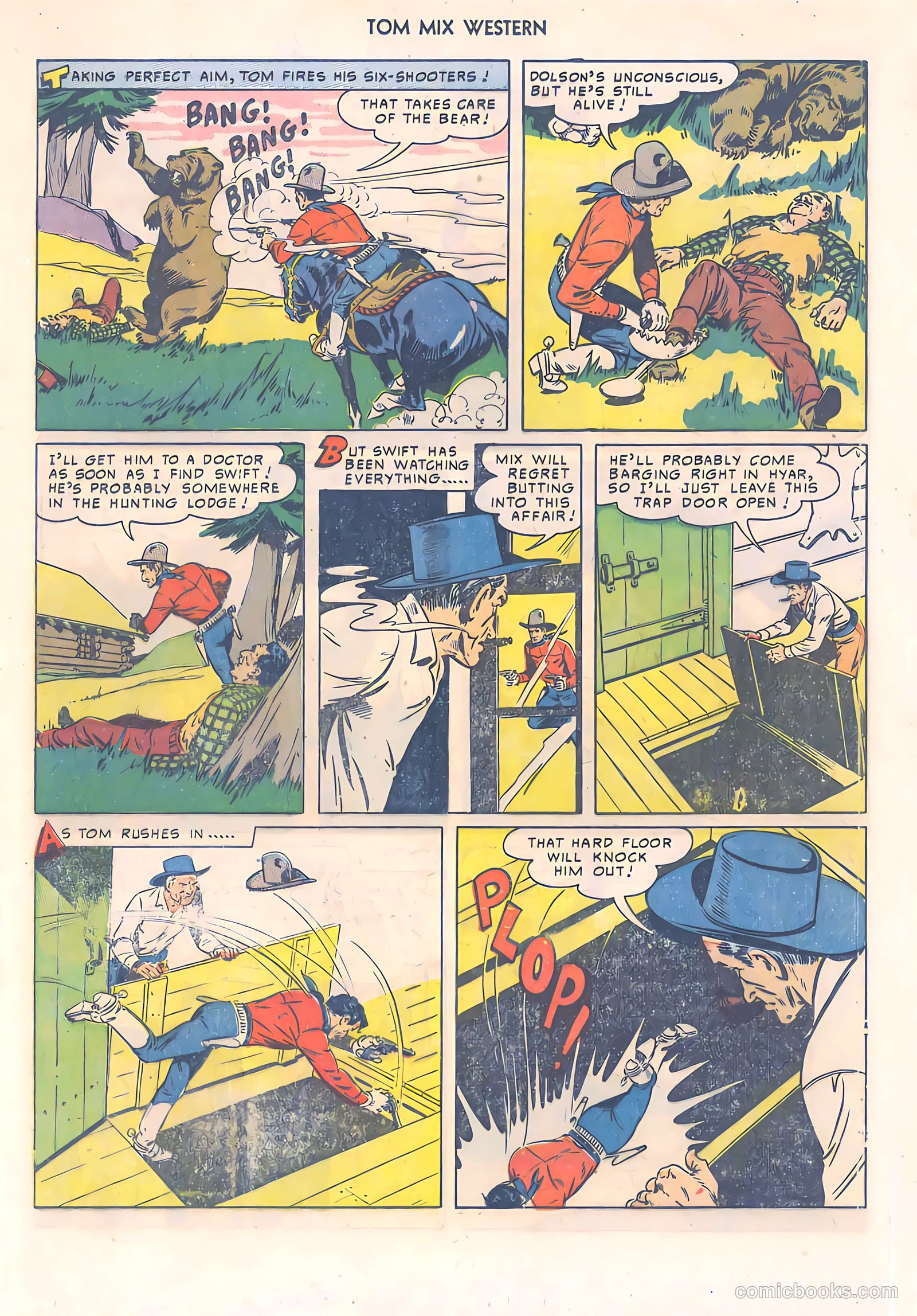 Tom Mix Western #28 (1950) — page 32 of 41