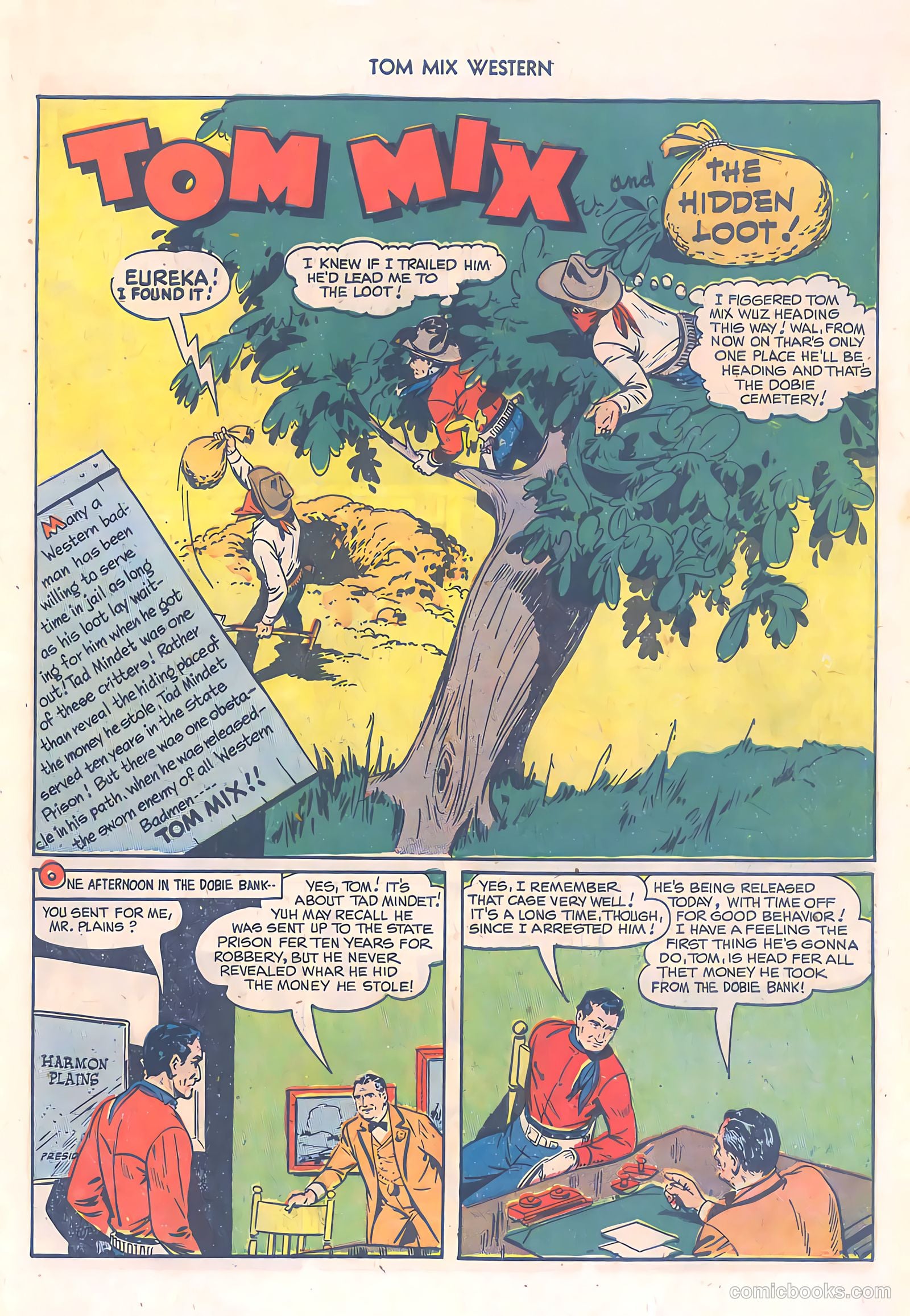 Tom Mix Western #28 (1950) — page 34 of 41