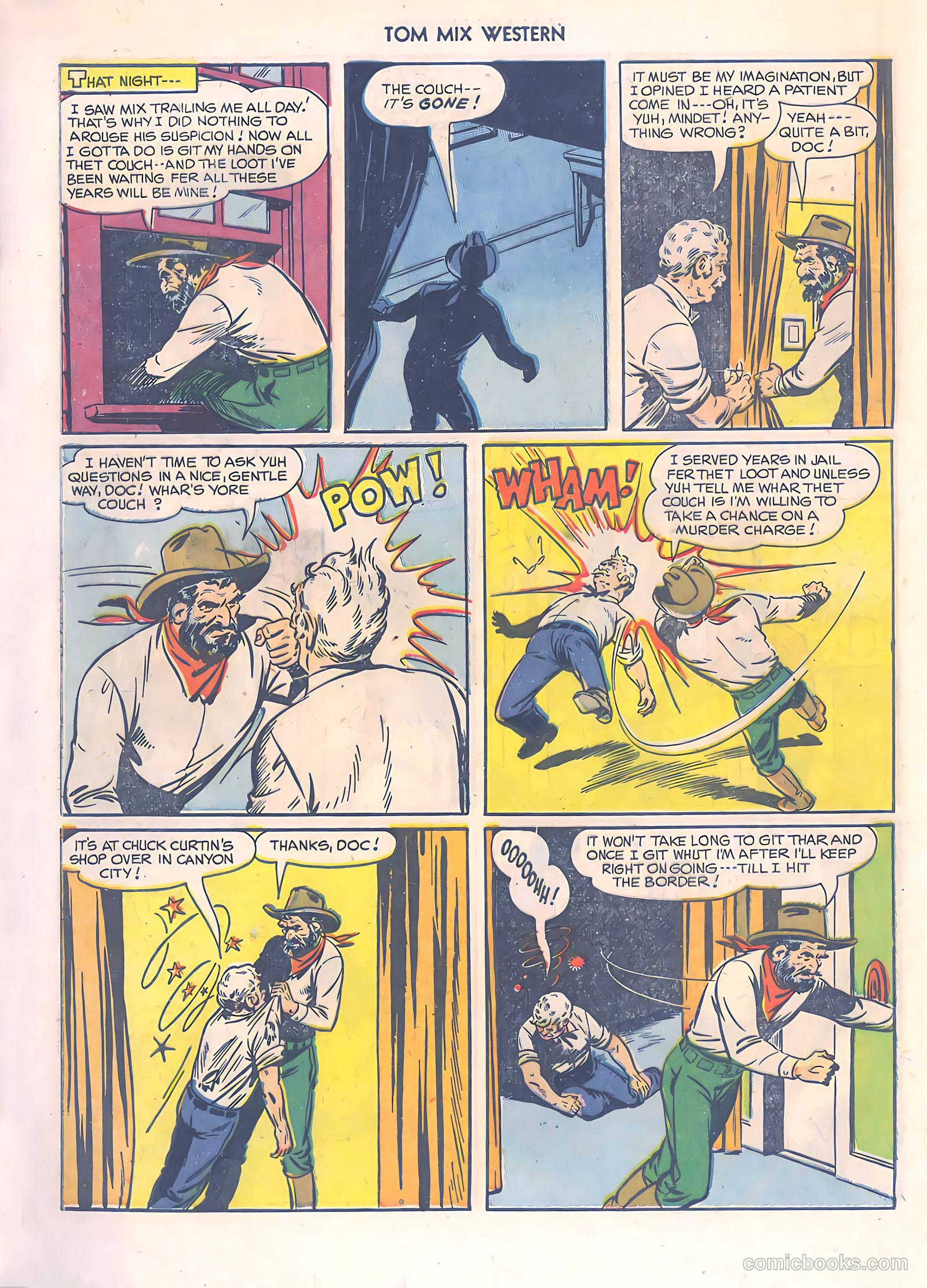 Tom Mix Western #28 (1950) — page 39 of 41