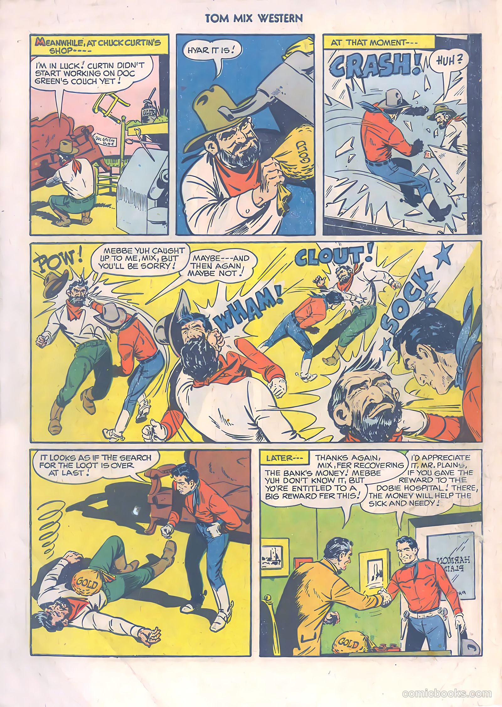 Tom Mix Western #28 (1950) — page 41 of 41