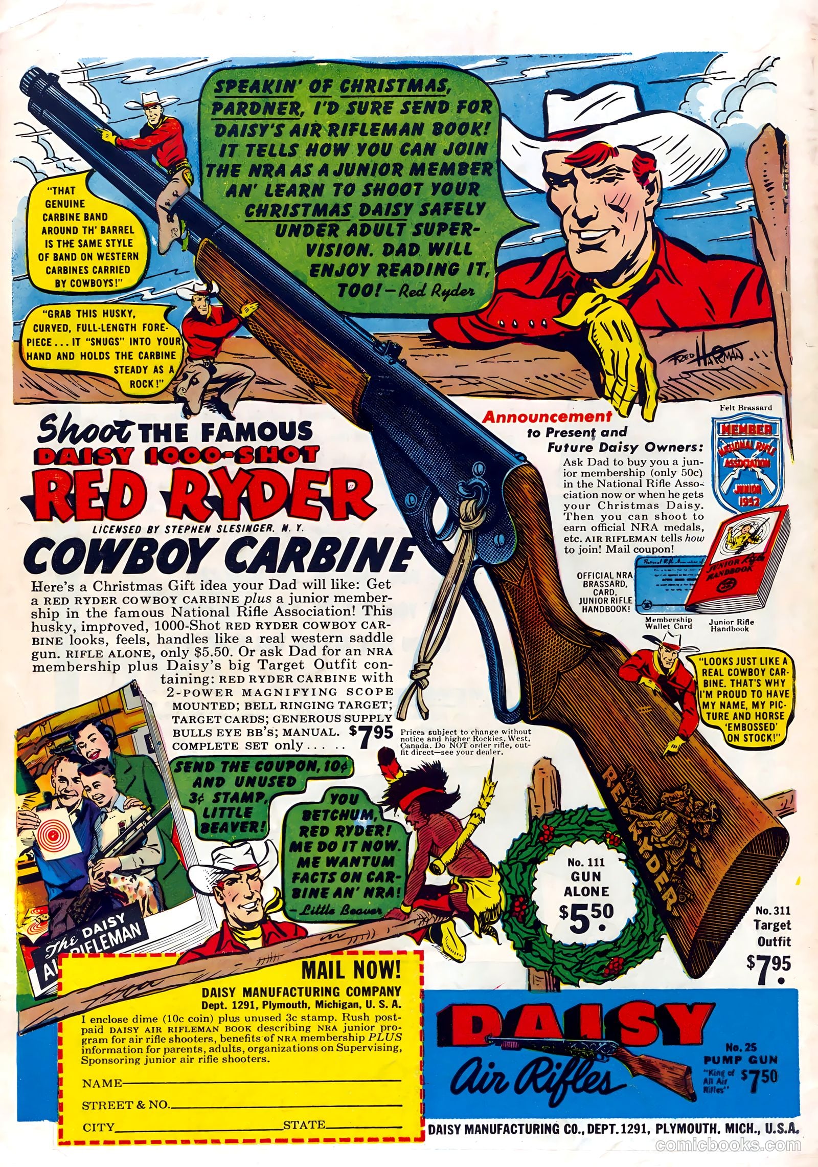 Tom Mix Western #48 (1951) — page 36 of 36