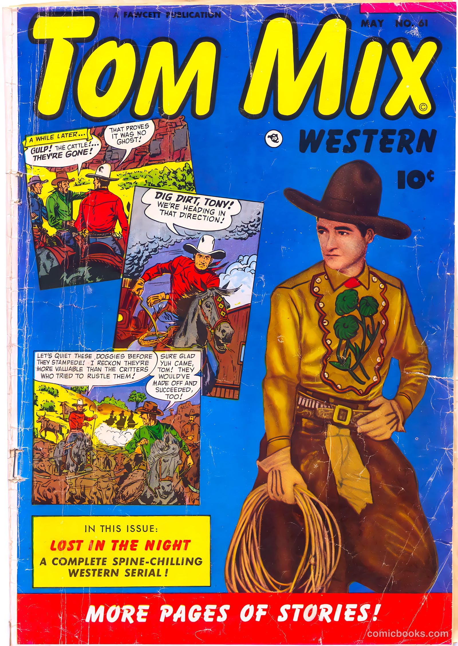 Tom Mix Western #61 (1953) — page 1 of 36