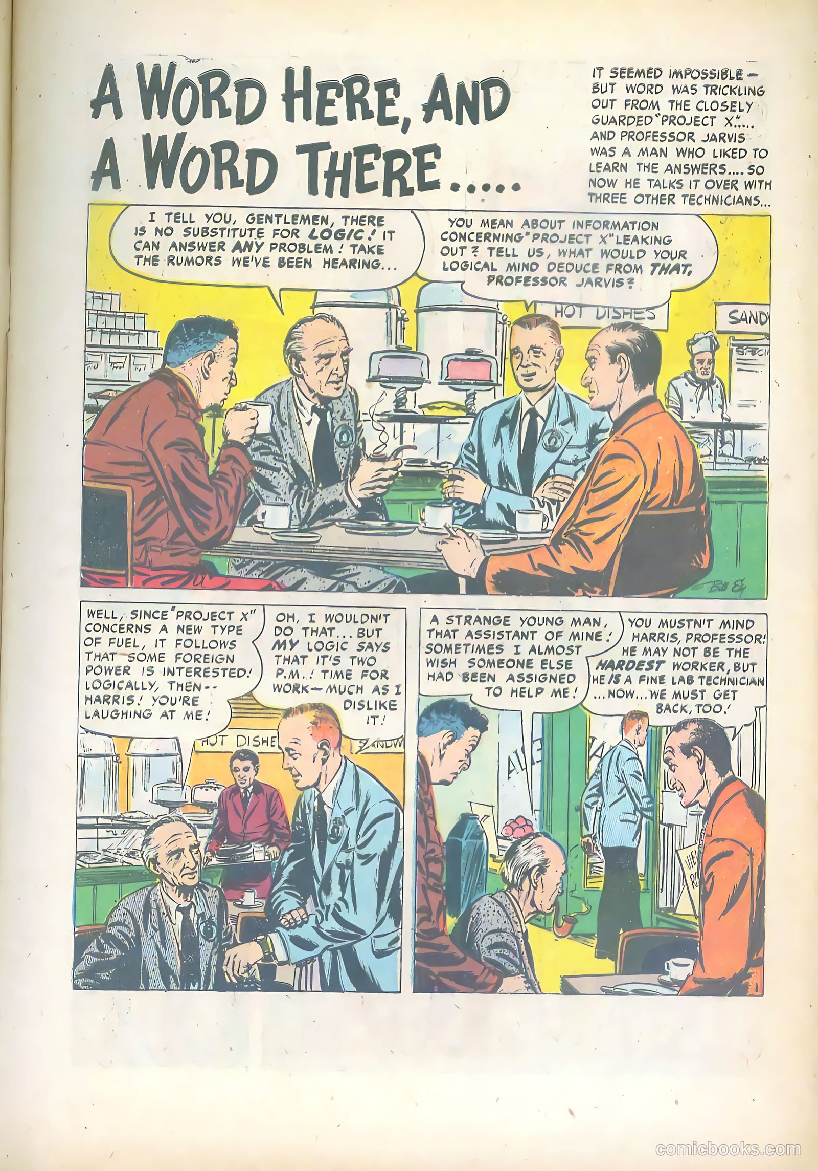 Top Secret #1 (1952) — page 9 of 36