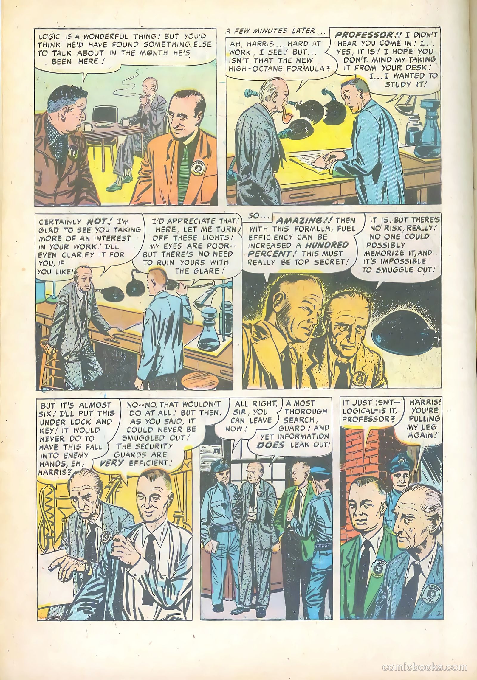 Top Secret #1 (1952) — page 10 of 36