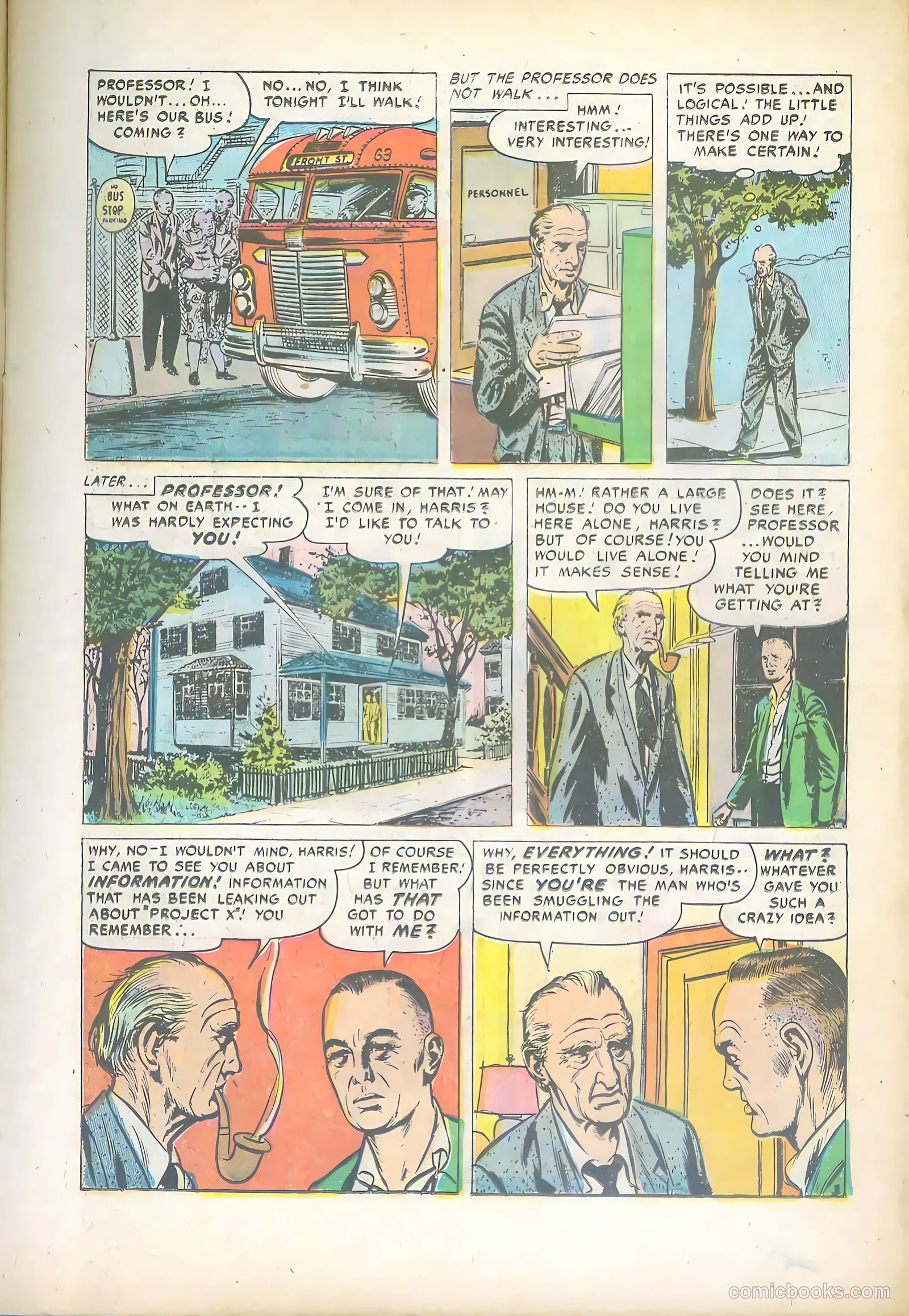 Top Secret #1 (1952) — page 11 of 36