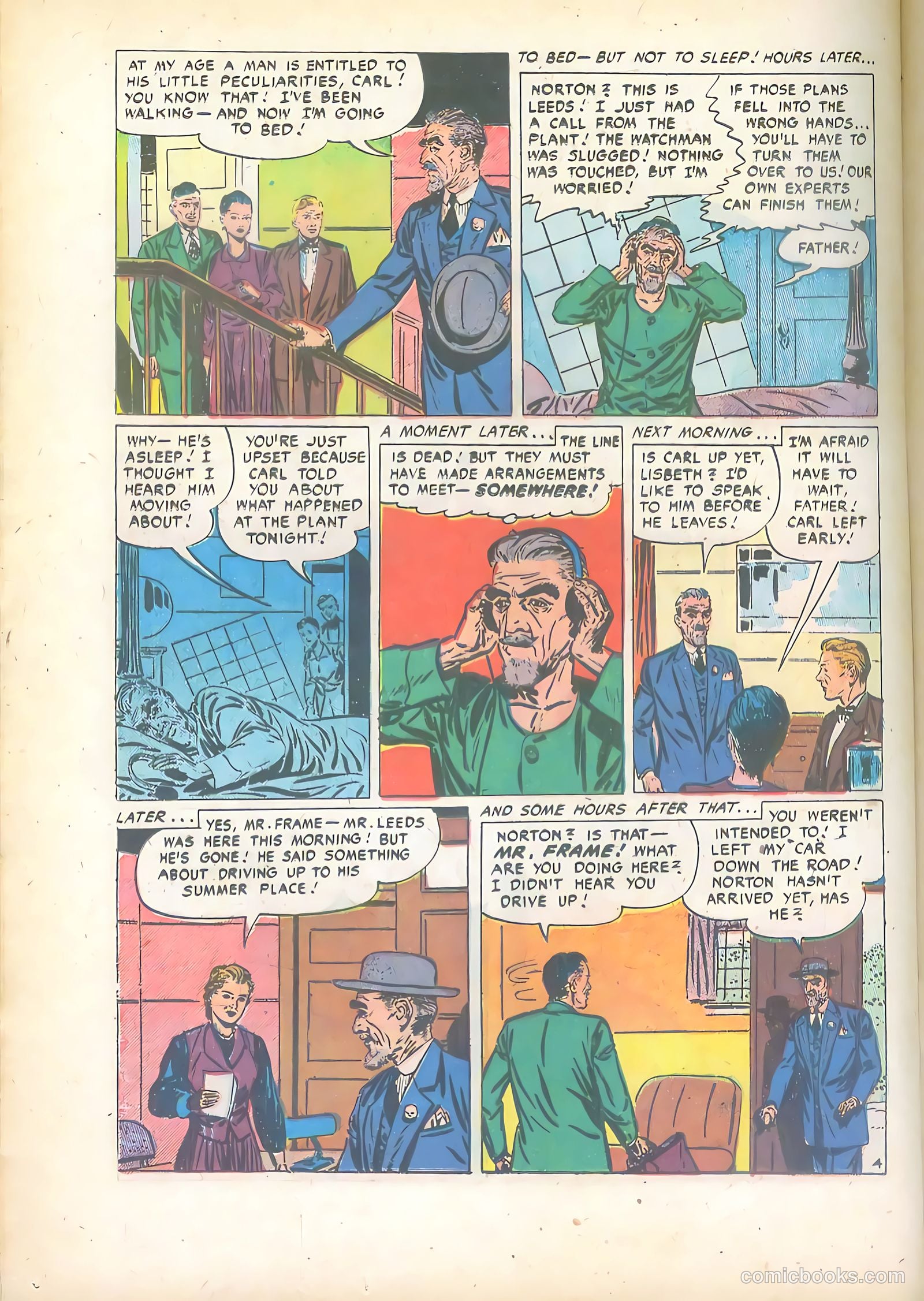 Top Secret #1 (1952) — page 24 of 36