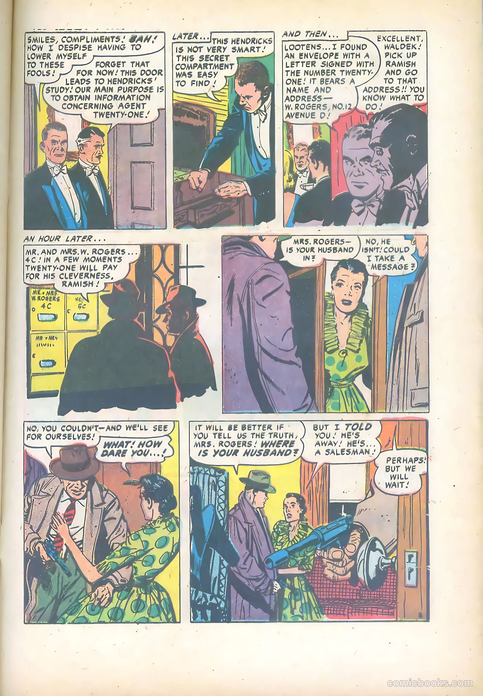 Top Secret #1 (1952) — page 29 of 36
