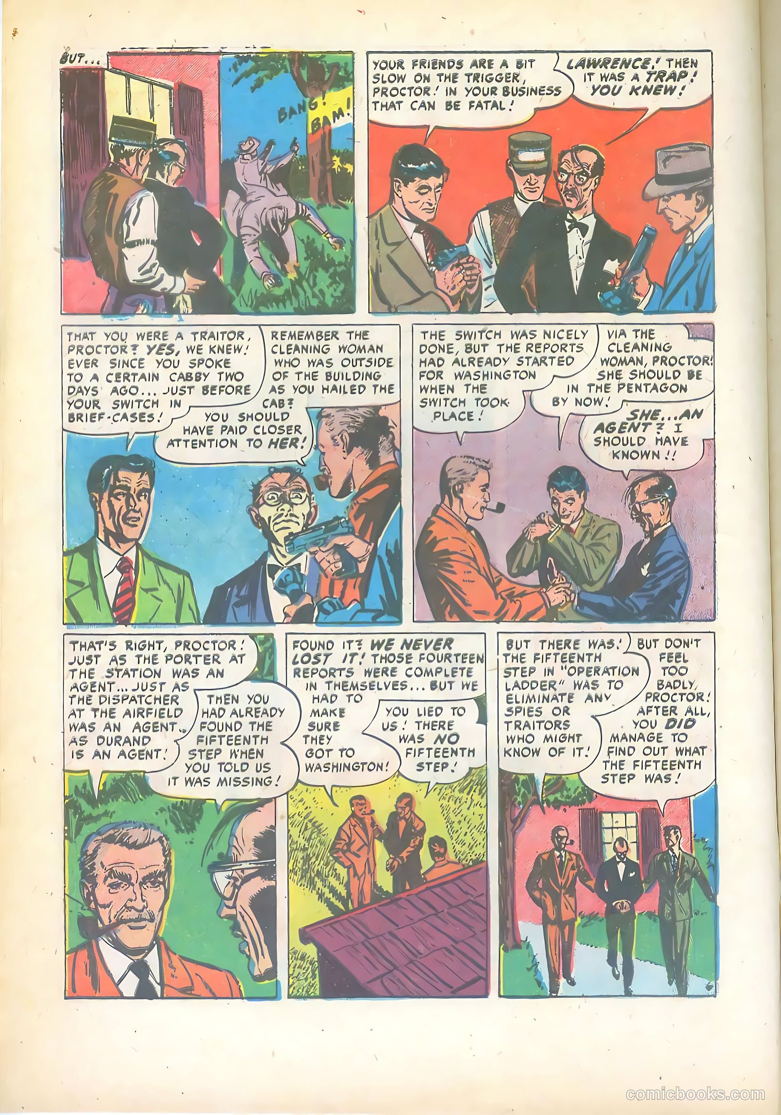 Top Secrets #1 (1947) — page 8 of 36