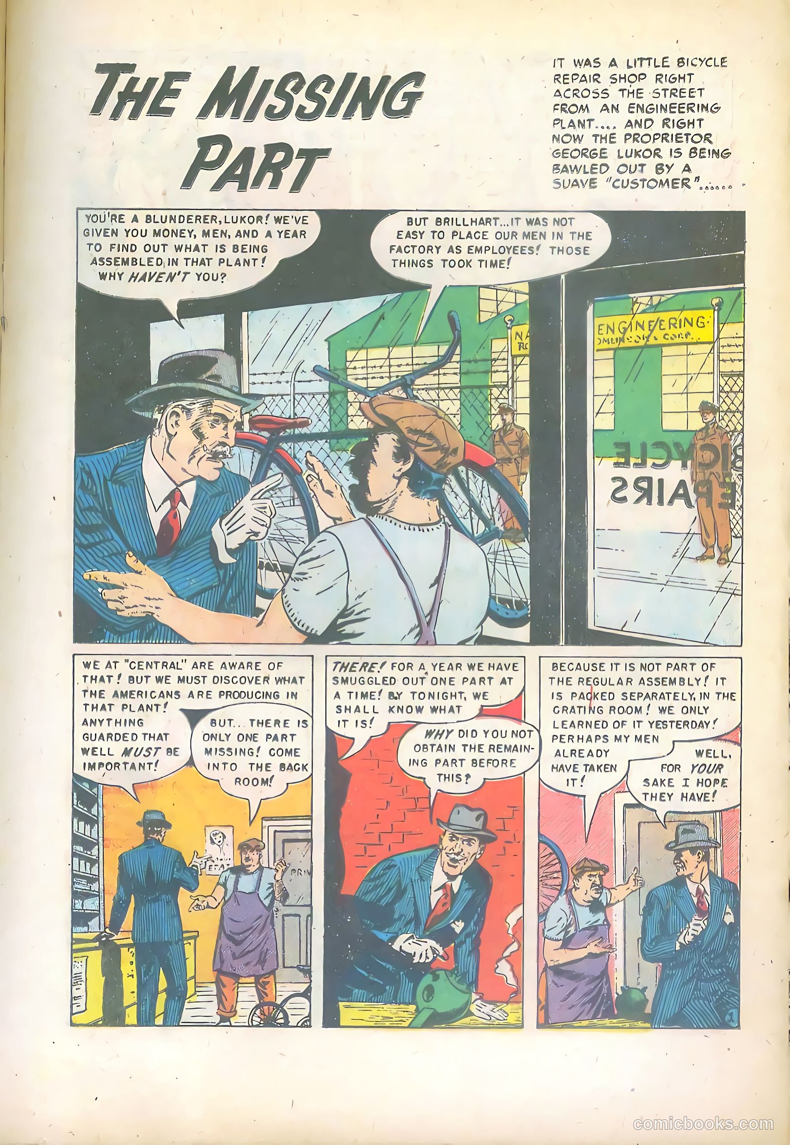 Top Secrets #1 (1947) — page 17 of 36