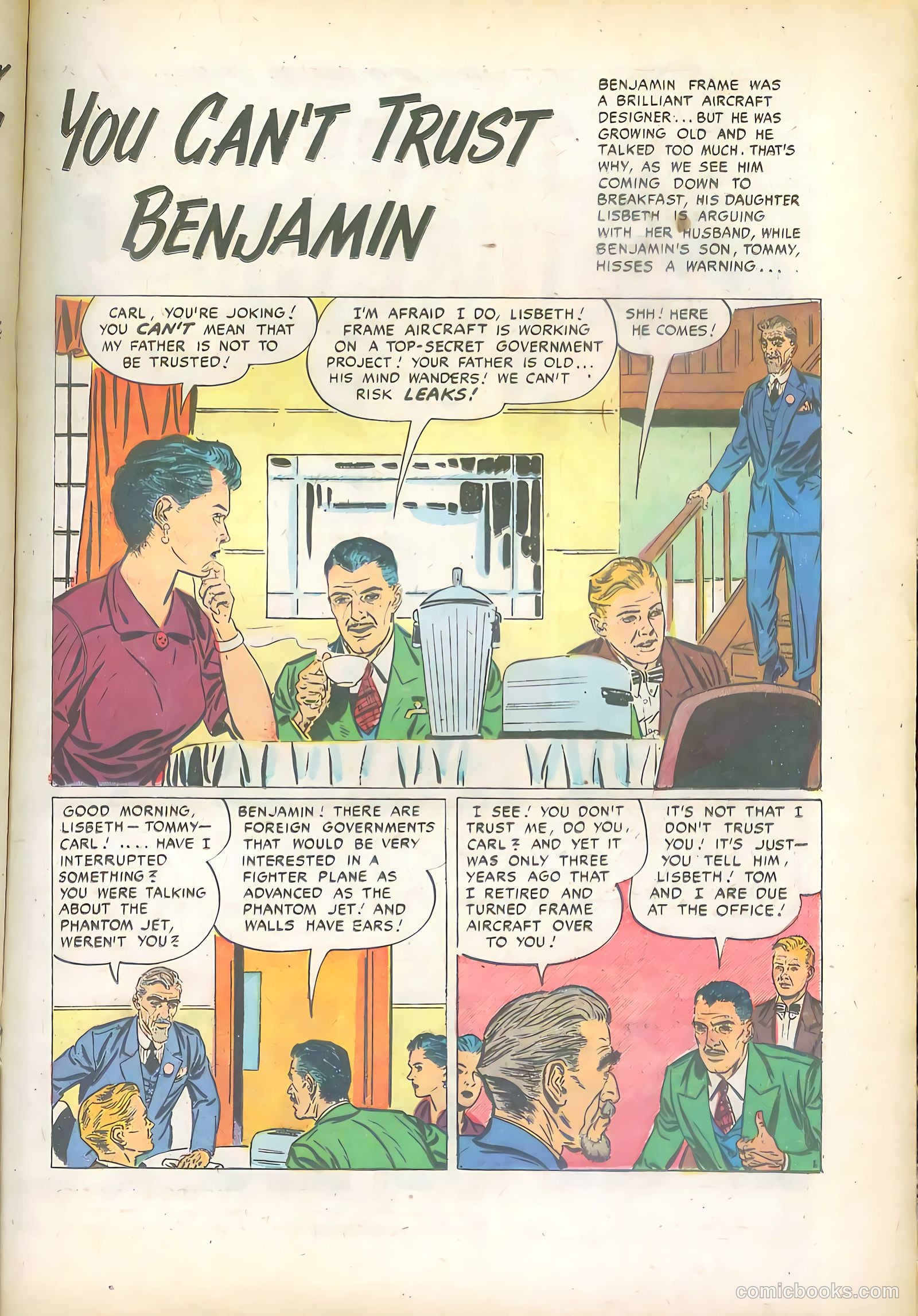Top Secrets #1 (1947) — page 21 of 36