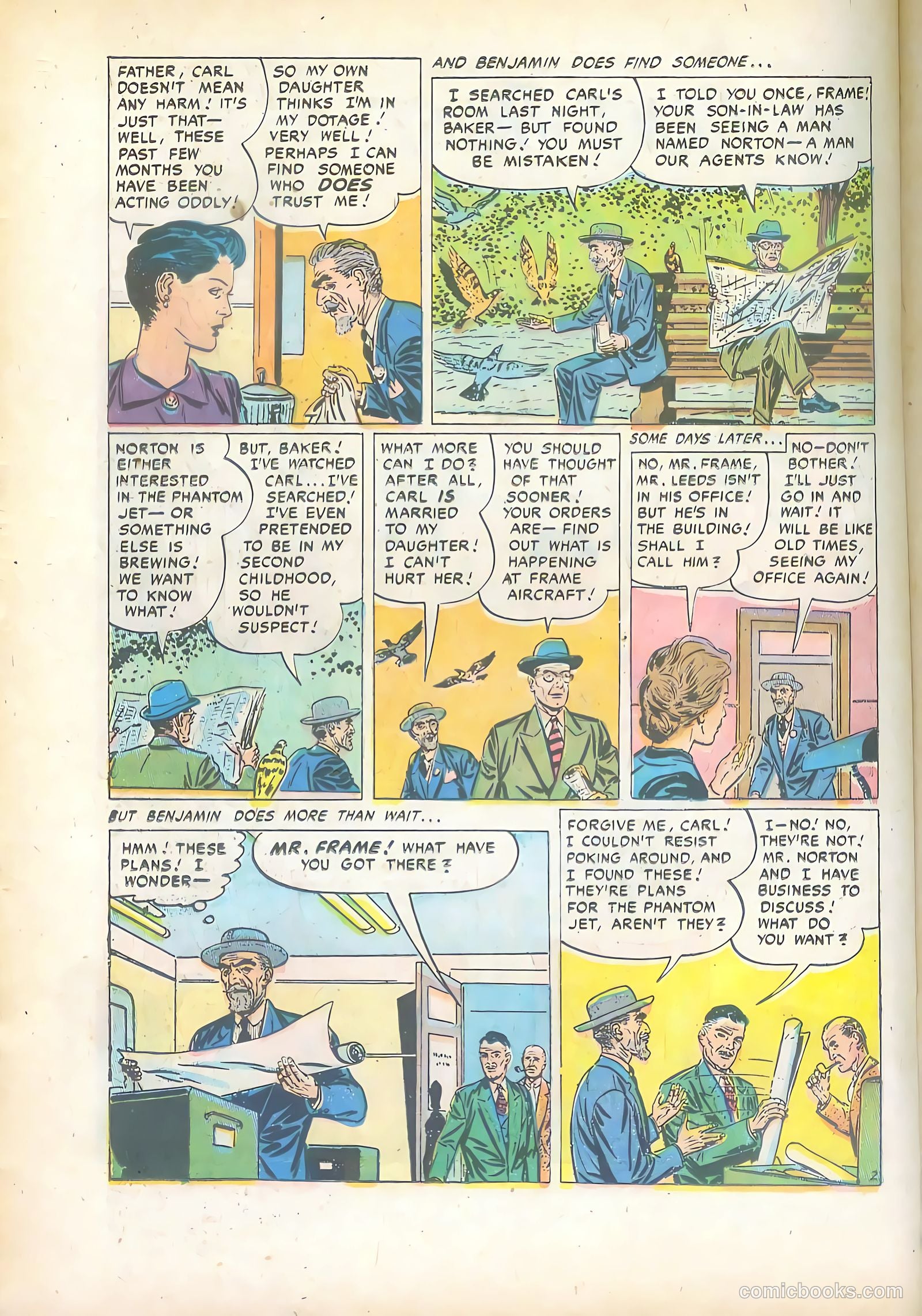 Top Secrets #1 (1947) — page 22 of 36