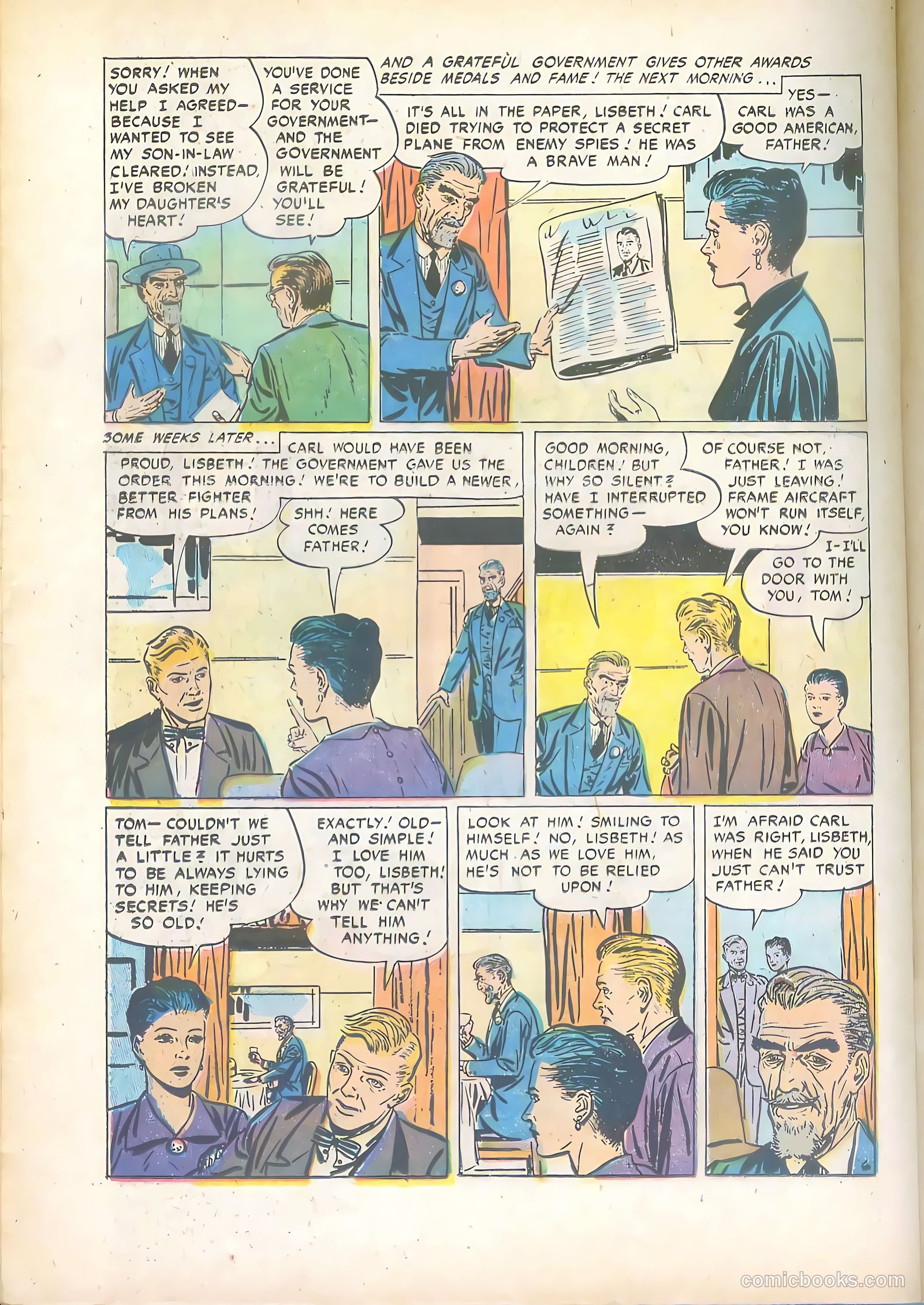 Top Secrets #1 (1947) — page 26 of 36