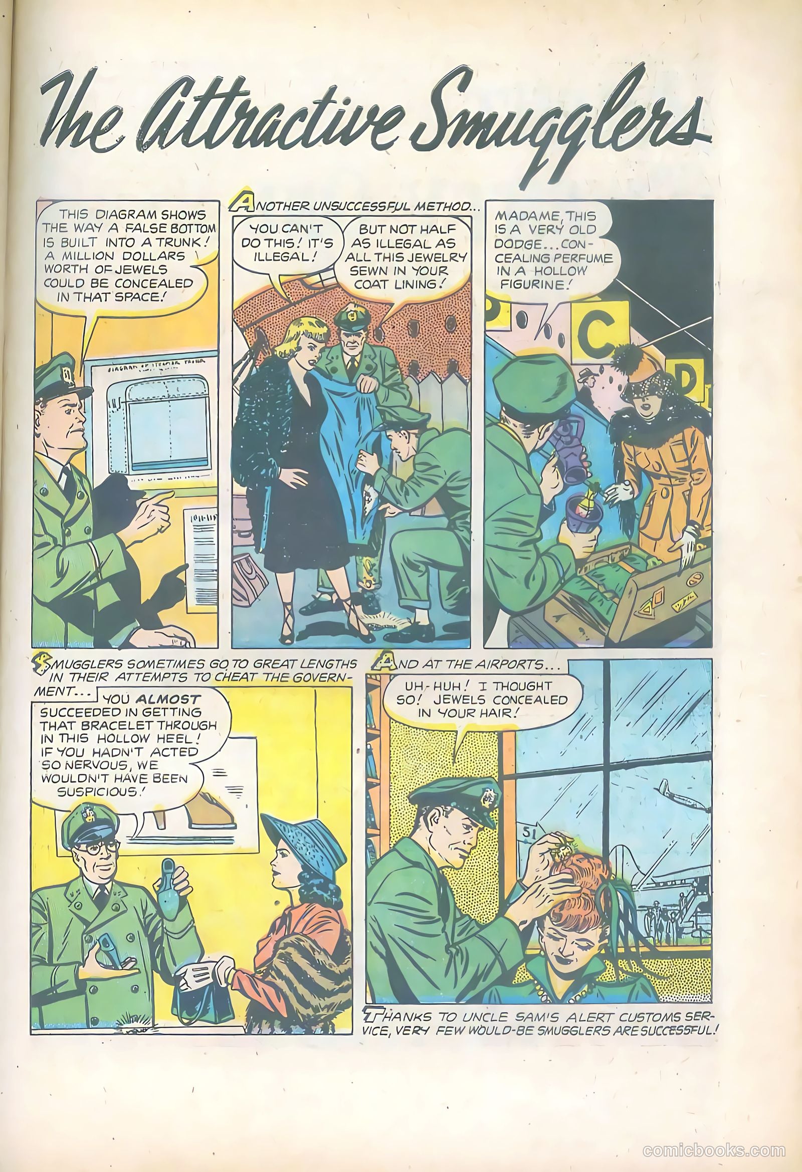 Top Secrets #1 (1947) — page 27 of 36