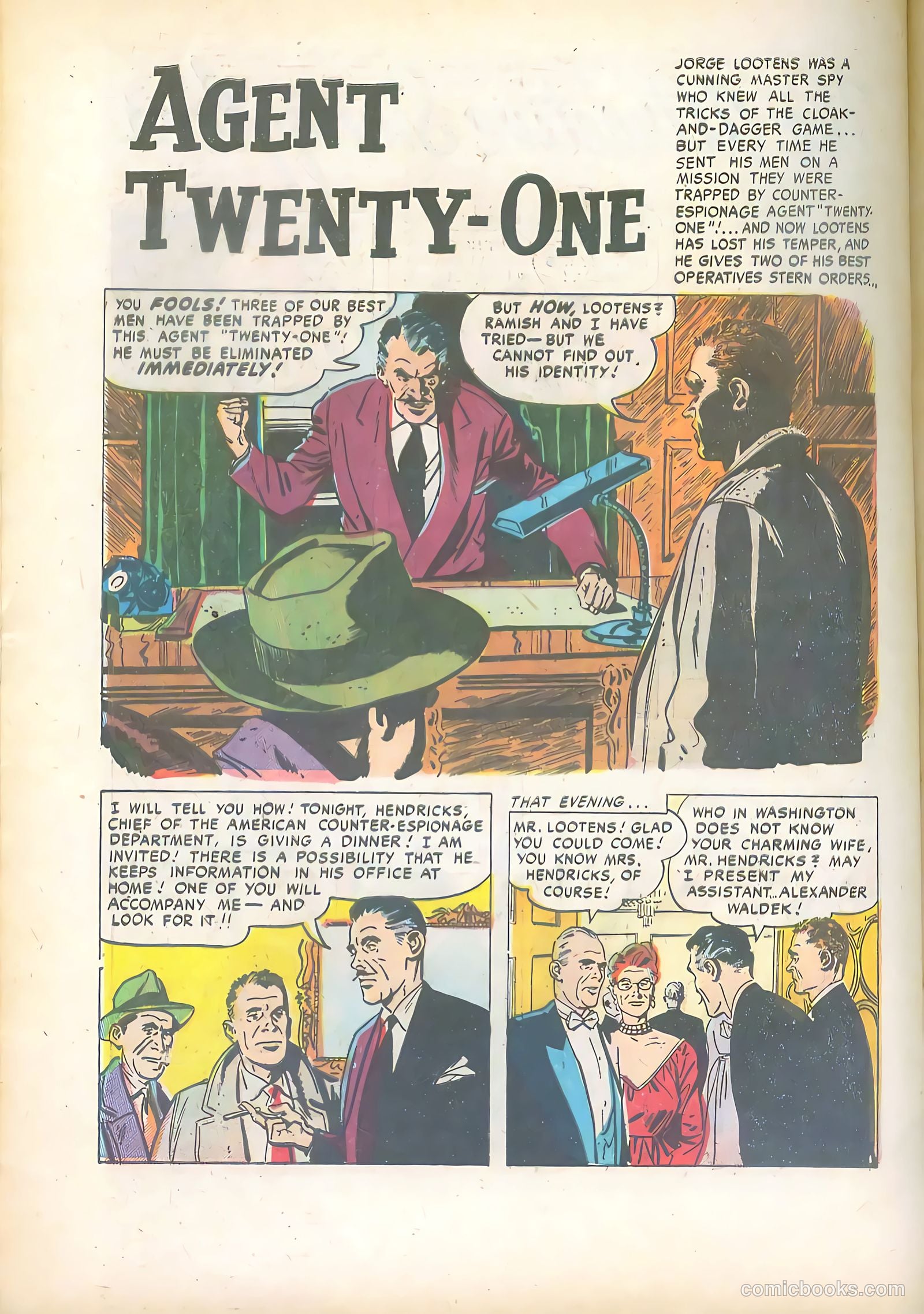 Top Secrets #1 (1947) — page 28 of 36
